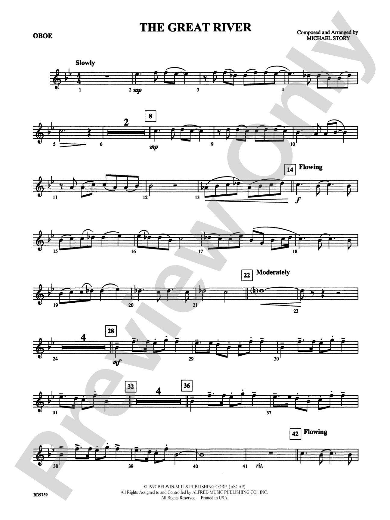 The Great River: Oboe