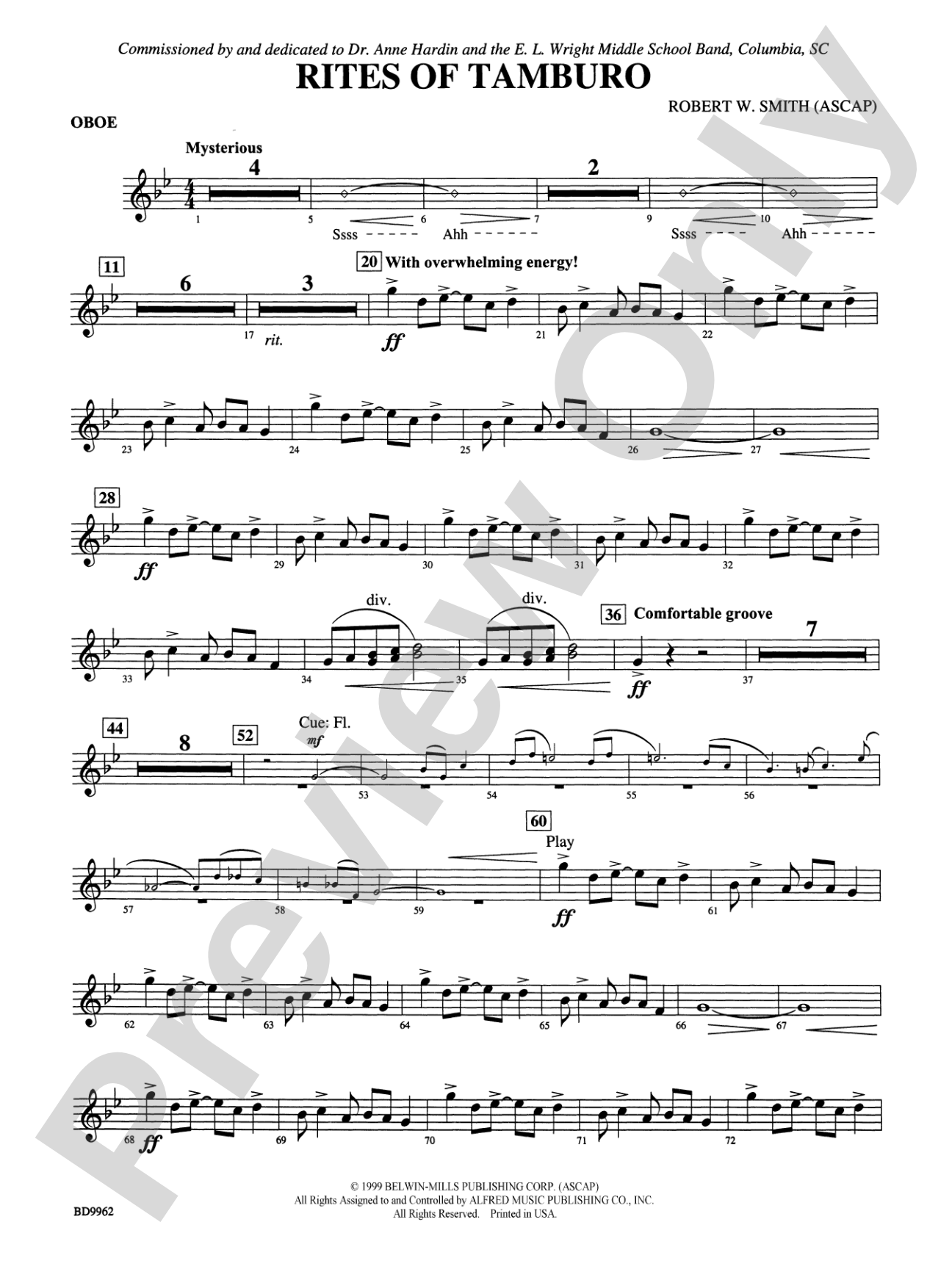 Rites of Tamburo: Oboe