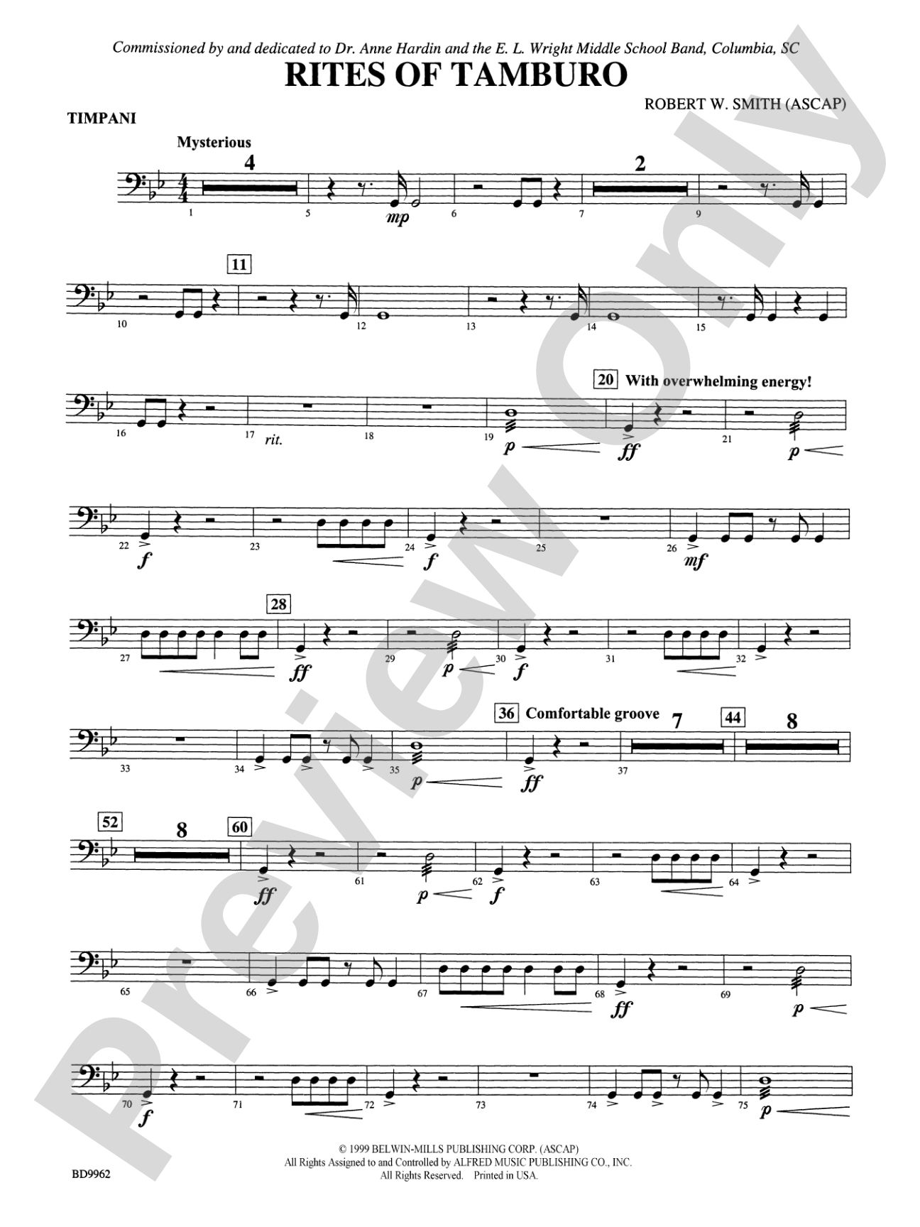 Rites of Tamburo: Timpani