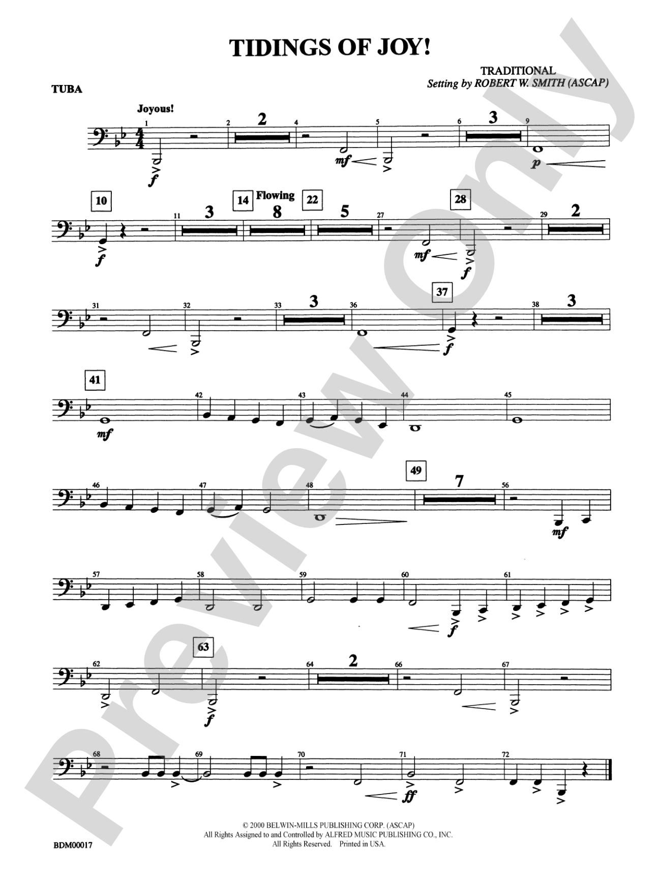 Tidings of Joy!: Tuba