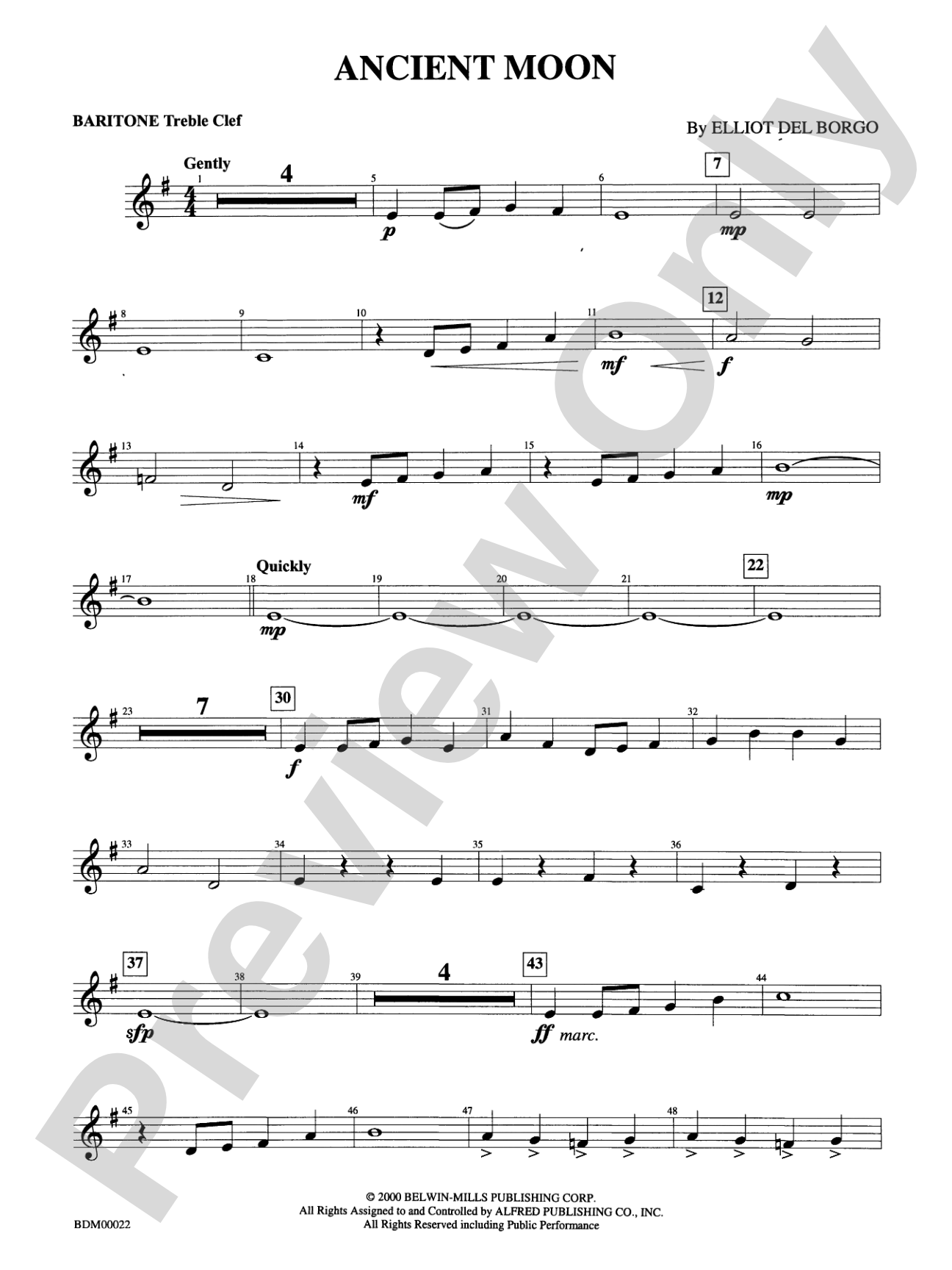 Ancient Moon: Baritone T.C.