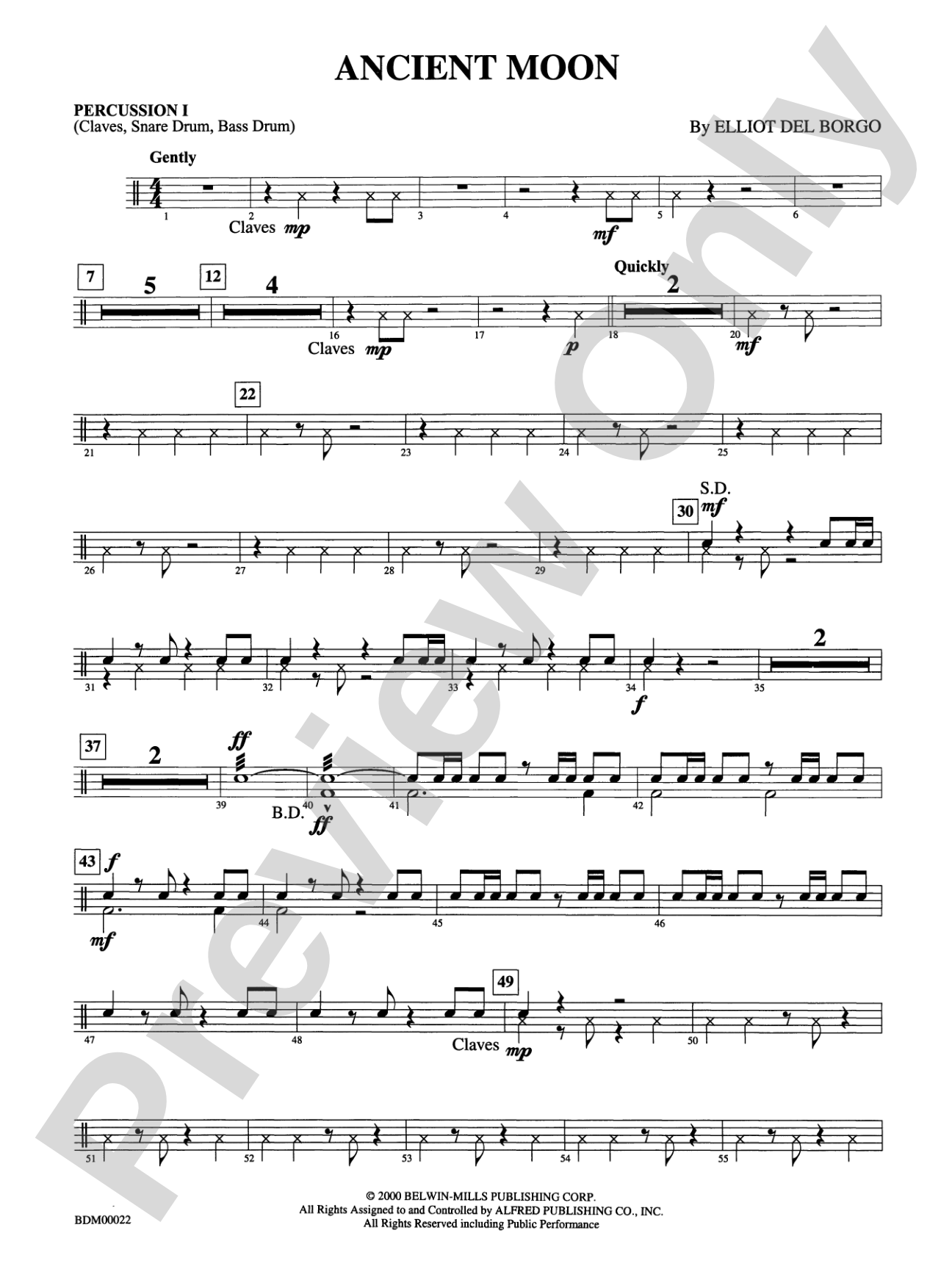 Ancient Moon: 1st Percussion