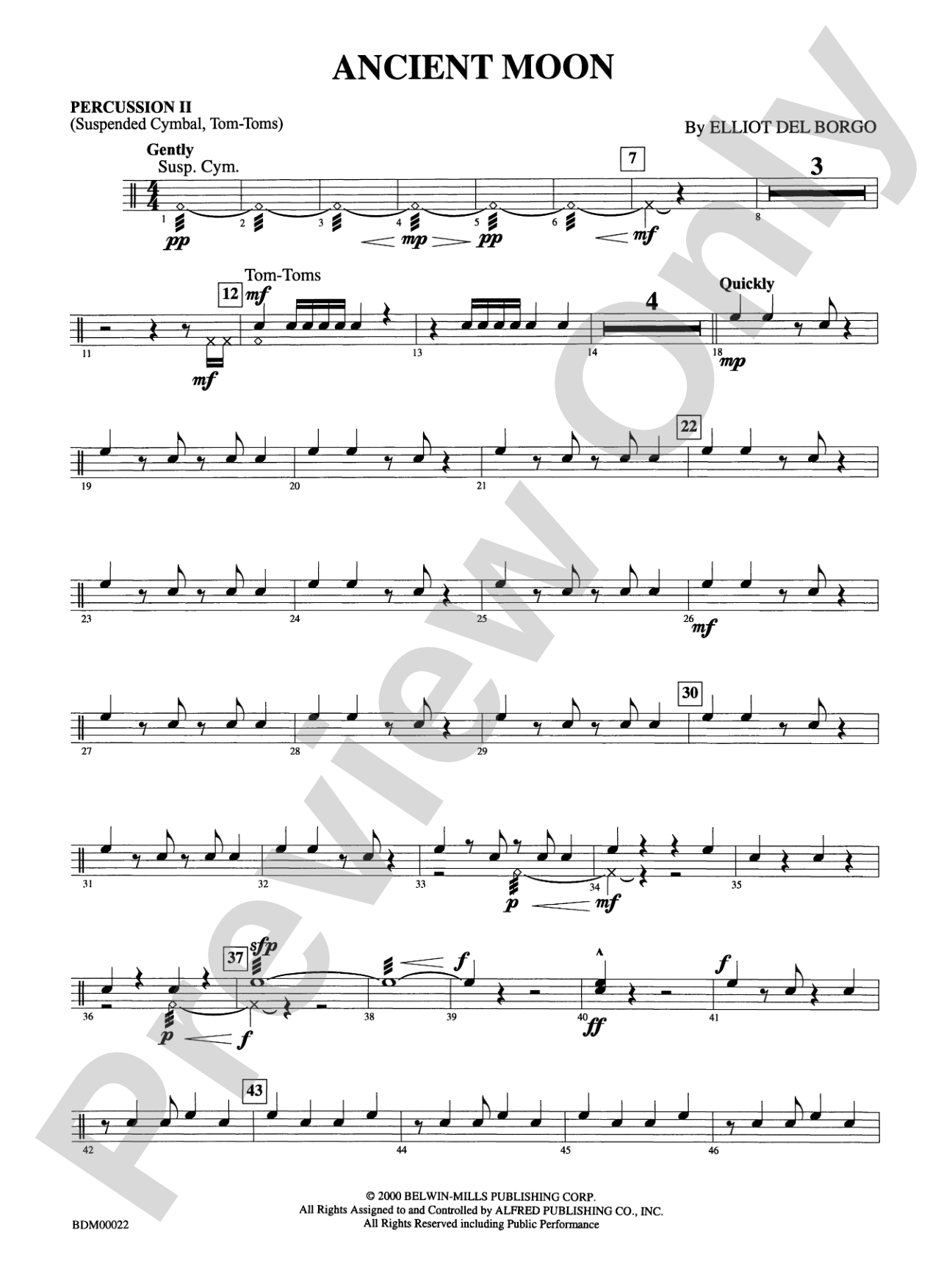 Ancient Moon: 2nd Percussion