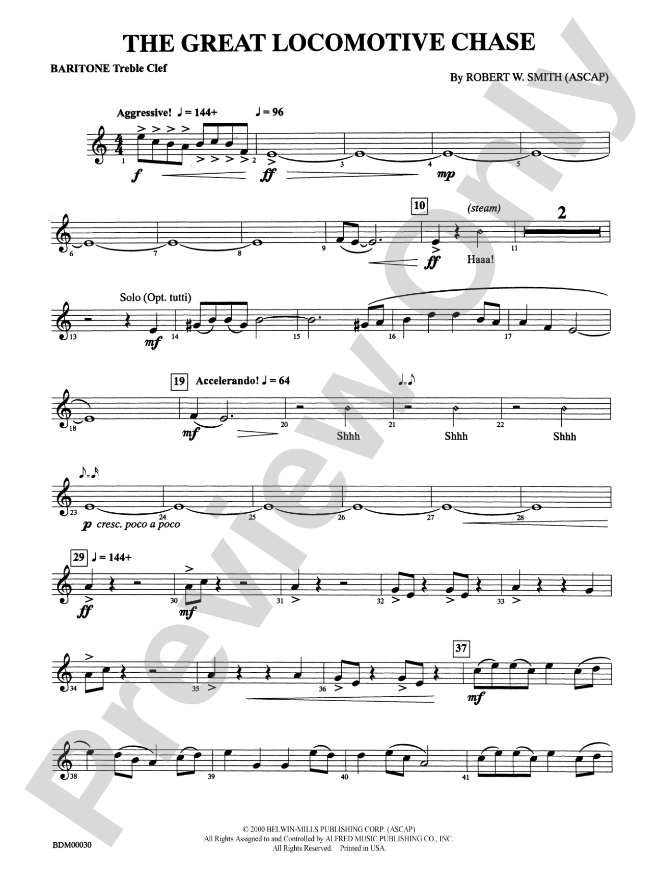 The Great Locomotive Chase: Baritone T.C.