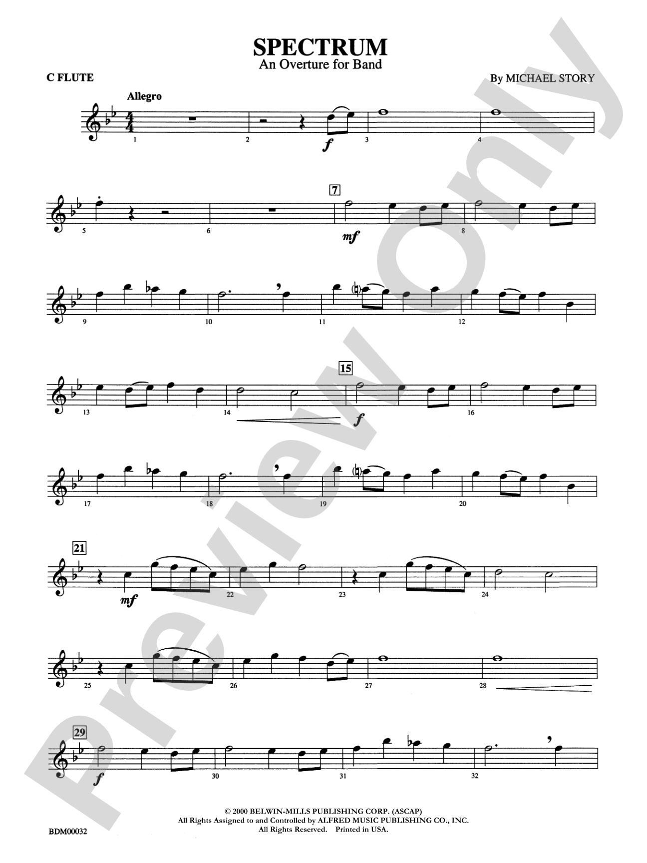Spectrum: Flute