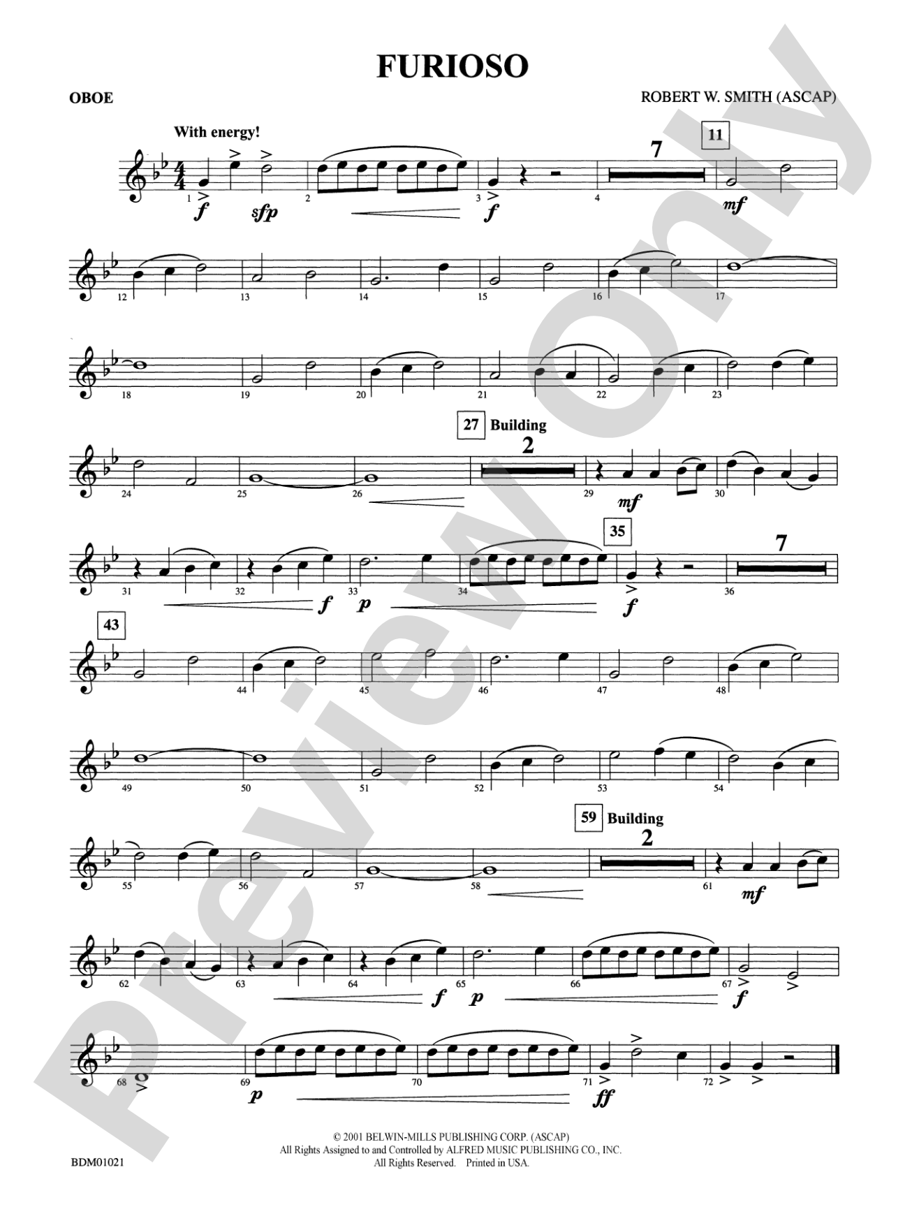 Furioso: Oboe