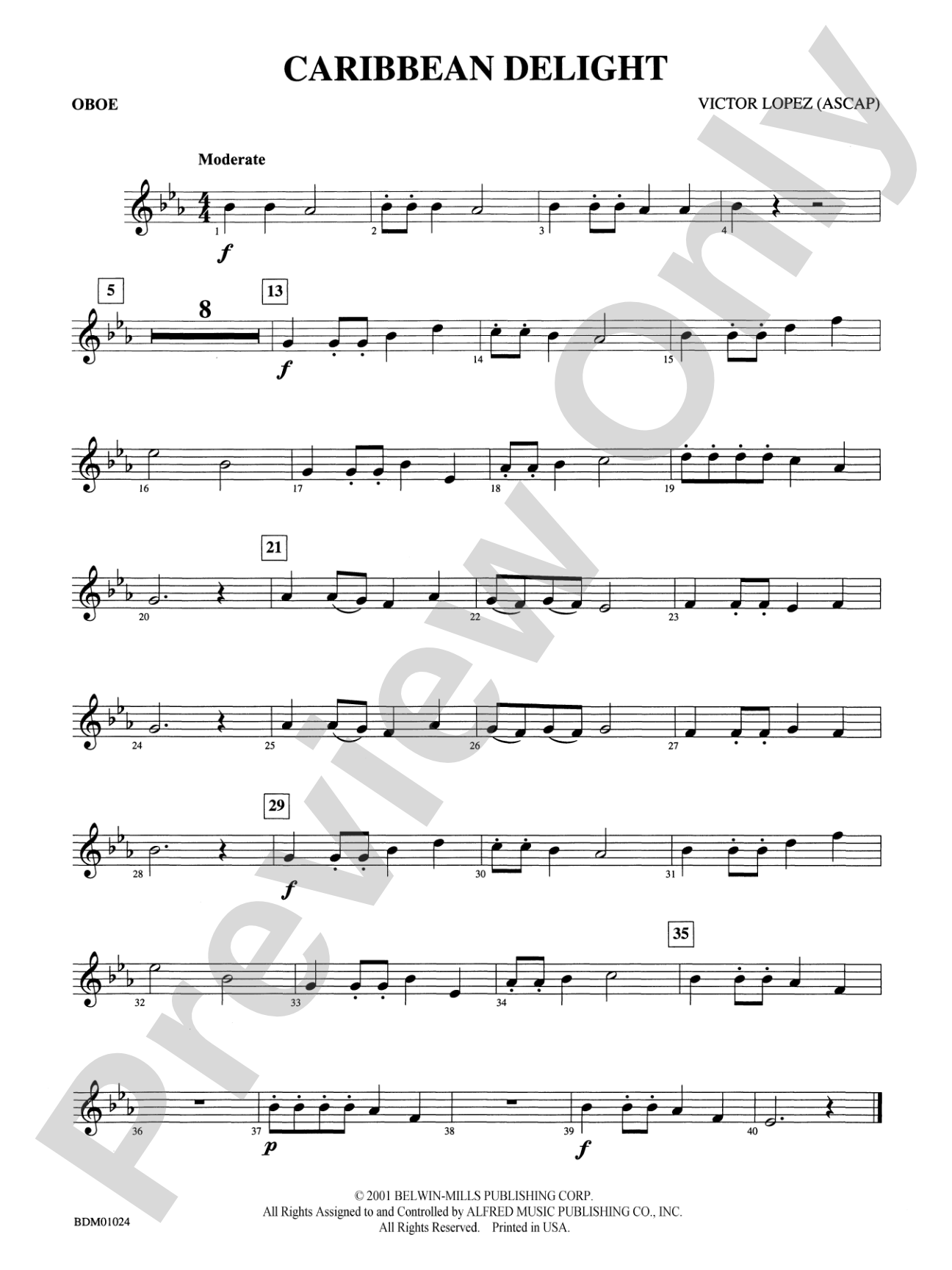 Caribbean Delight: Oboe