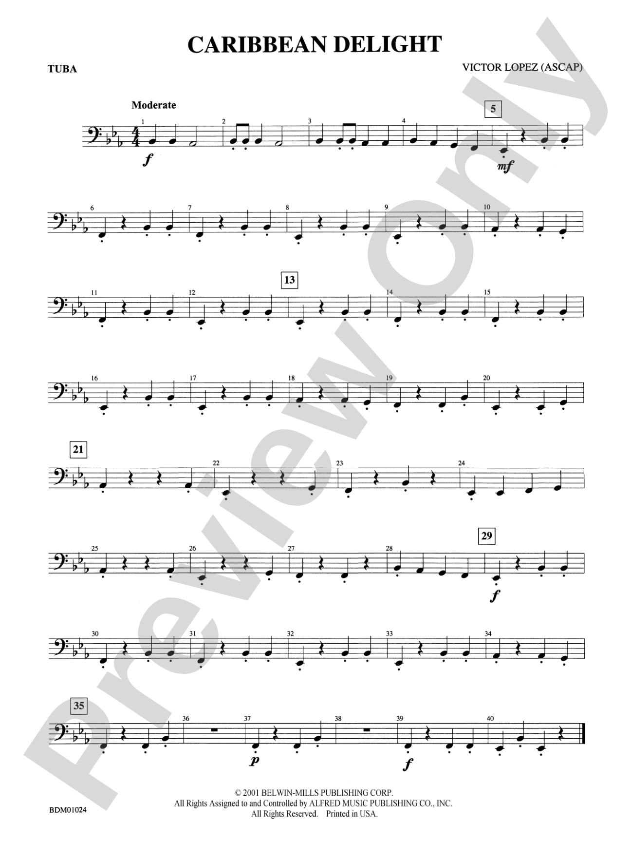 Caribbean Delight: Tuba
