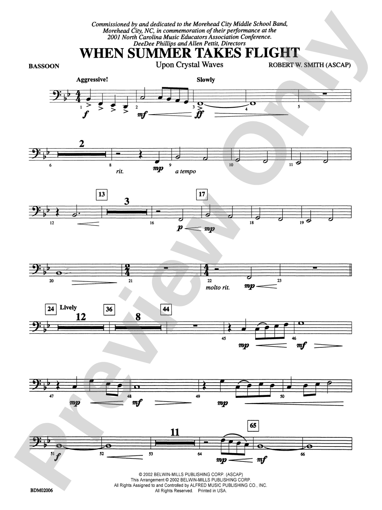 When Summer Takes Flight: Bassoon