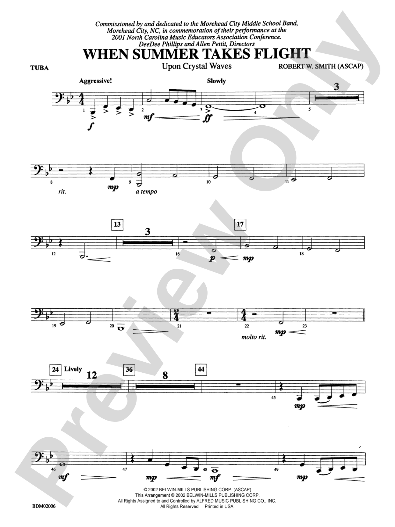 When Summer Takes Flight: Tuba