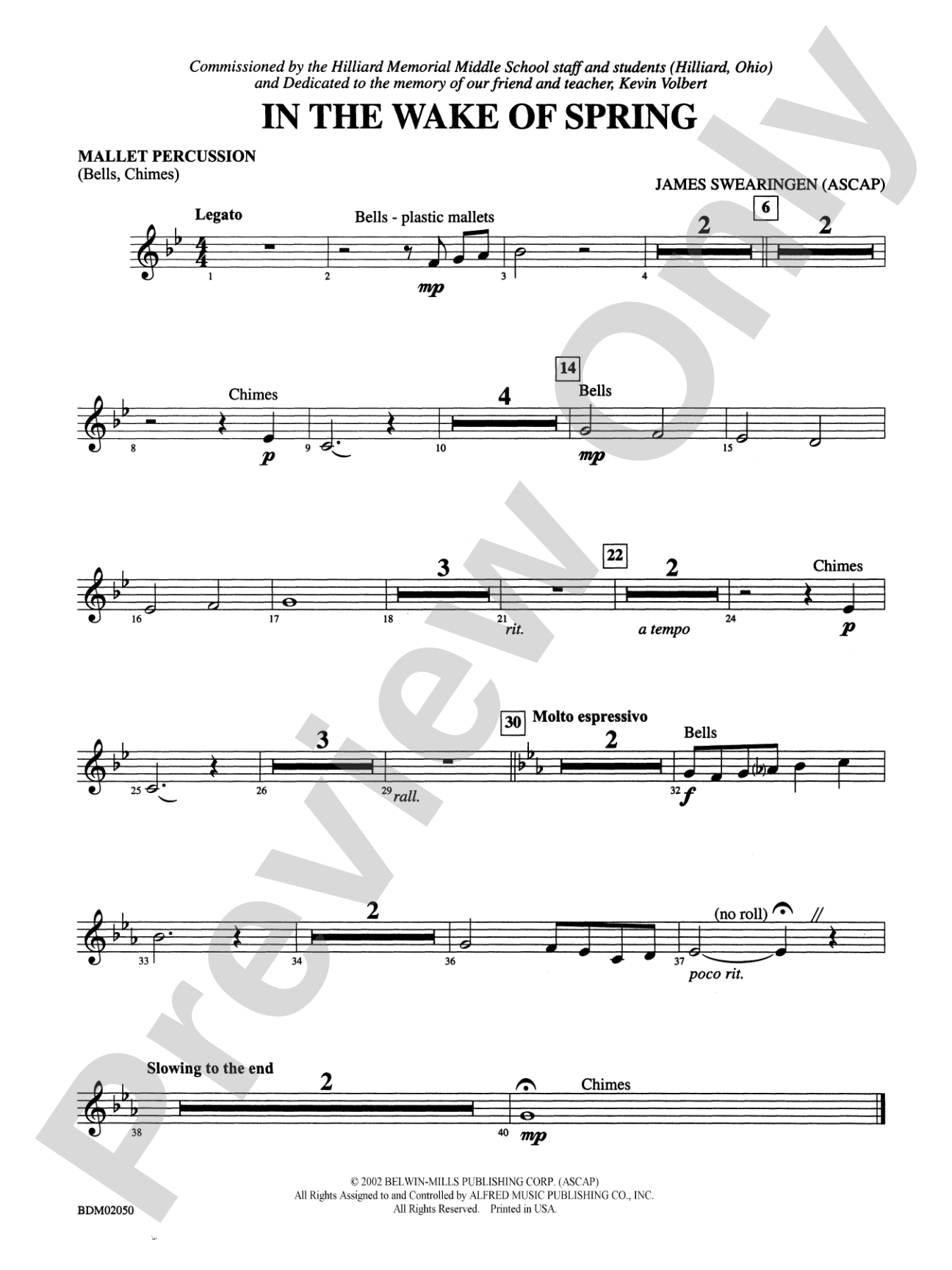 In the Wake of Spring: Mallets