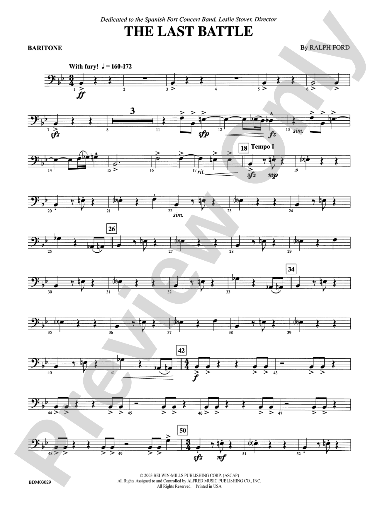 The Last Battle: Baritone B.C.