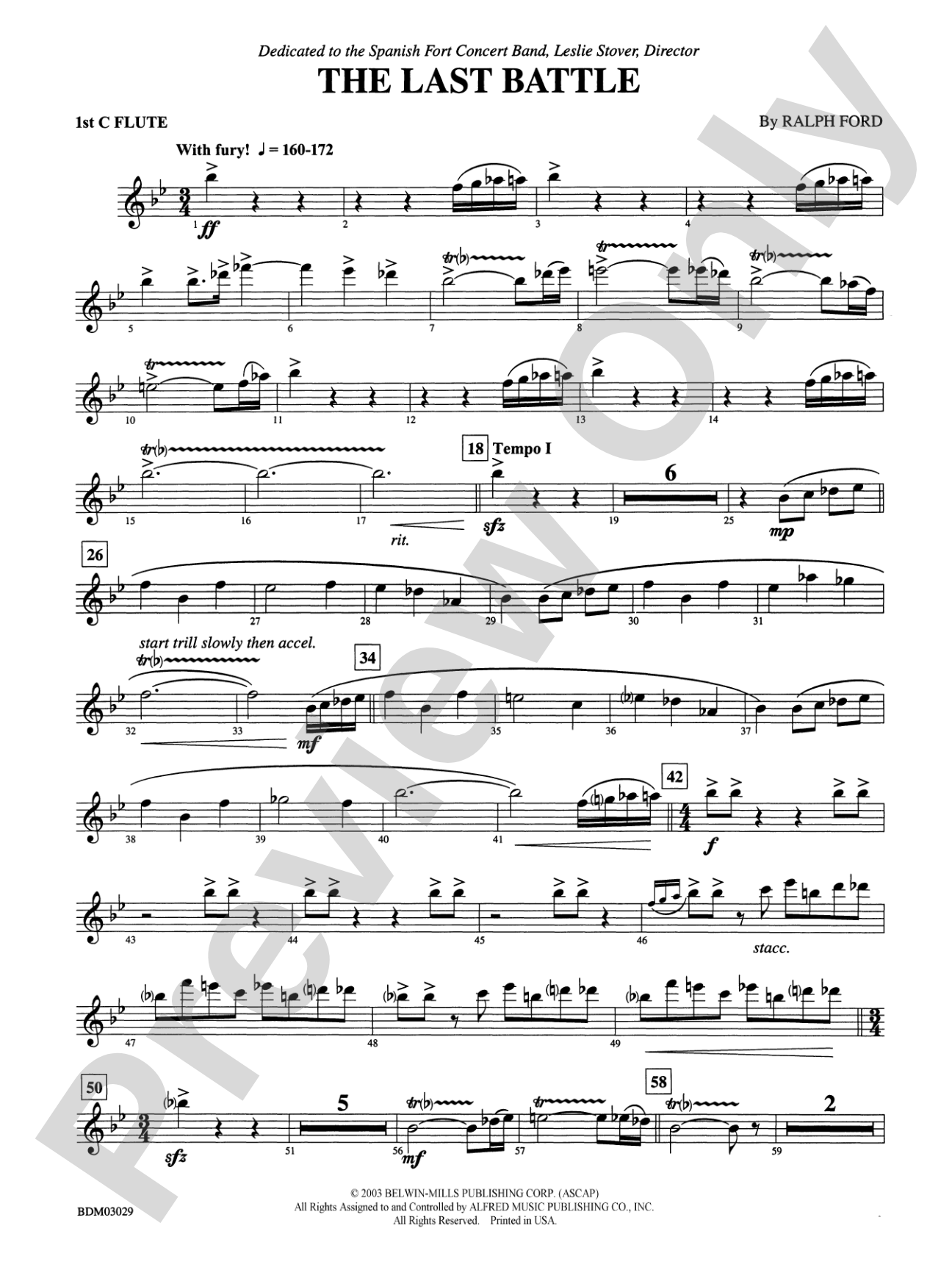 The Last Battle: Flute