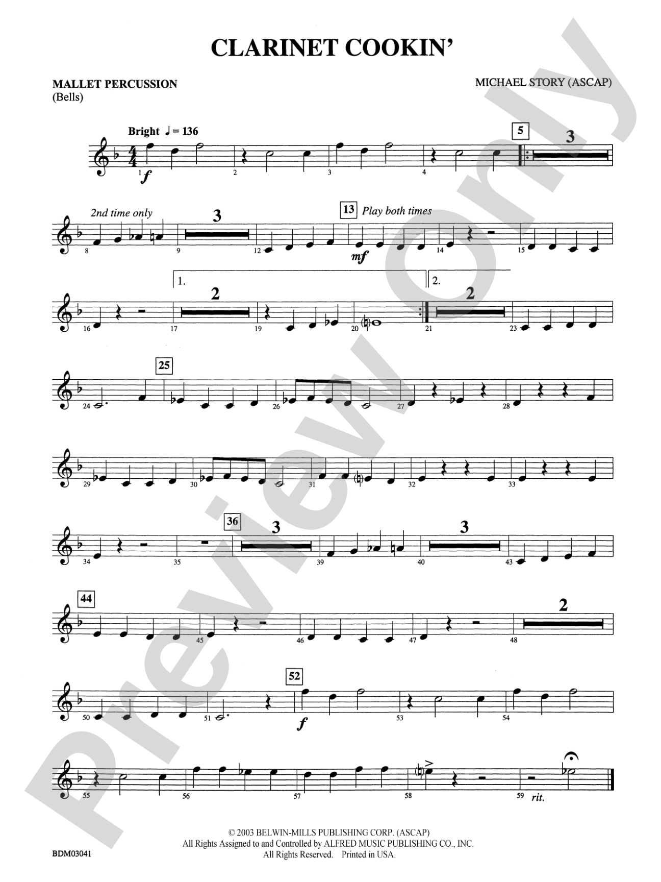Clarinet Cookin': Mallets