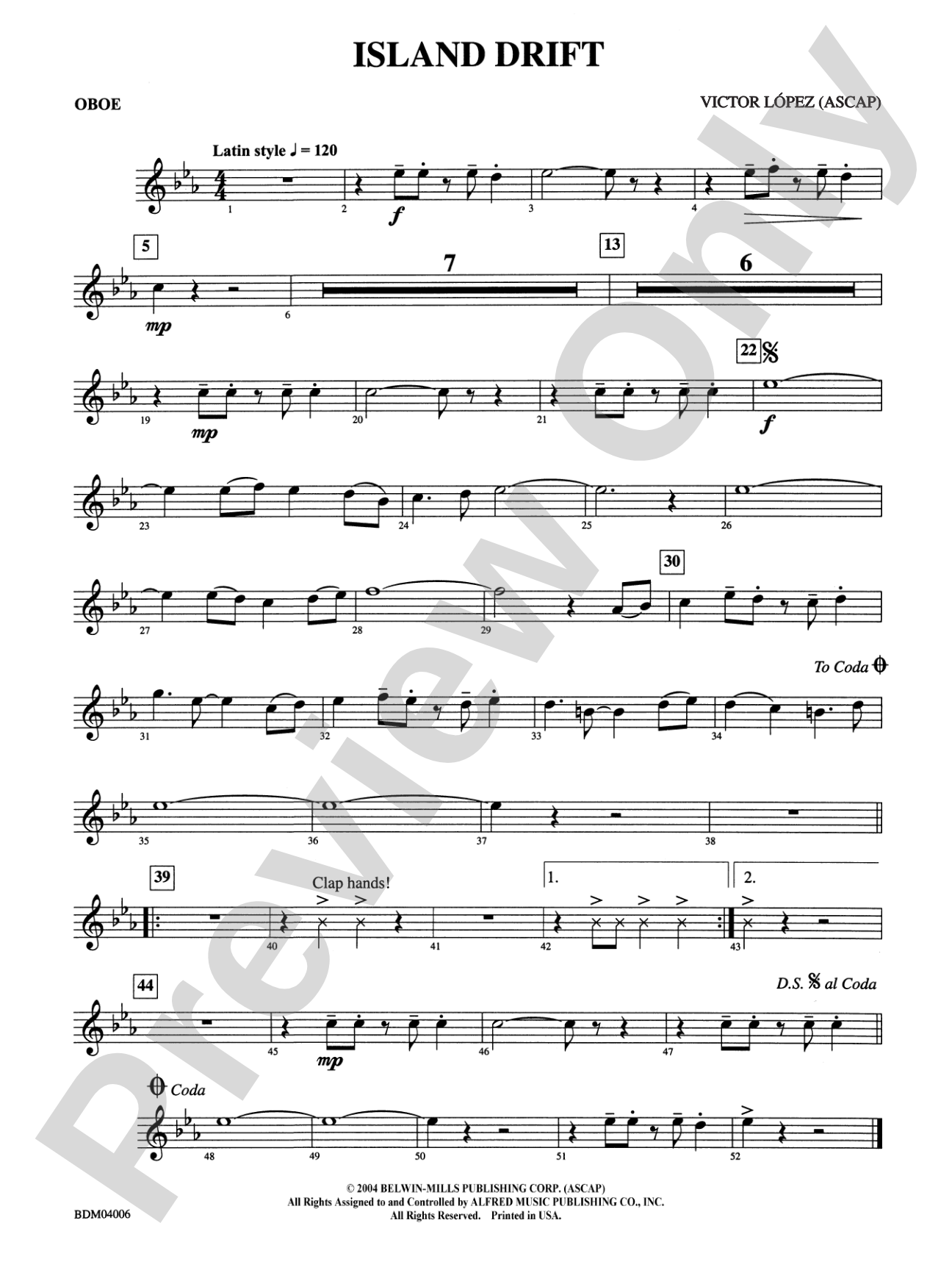 Island Drift: Oboe
