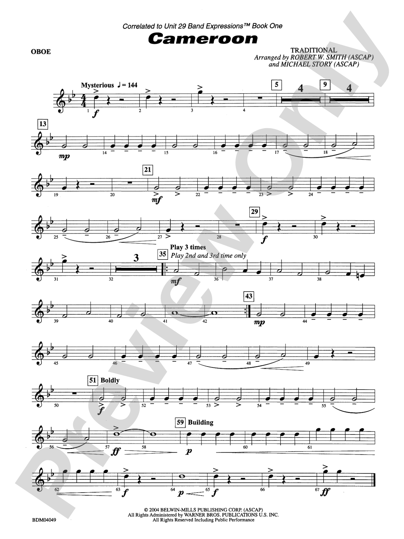 Cameroon: Oboe