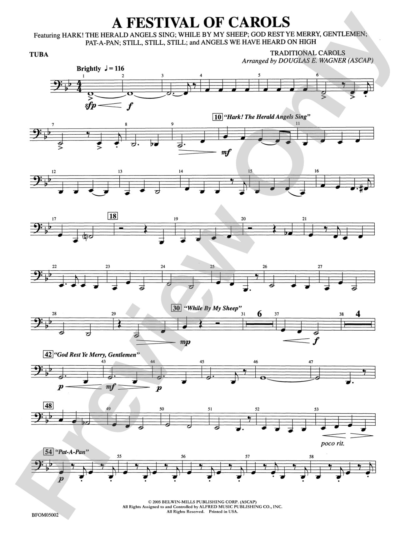 A Festival of Carols: Tuba