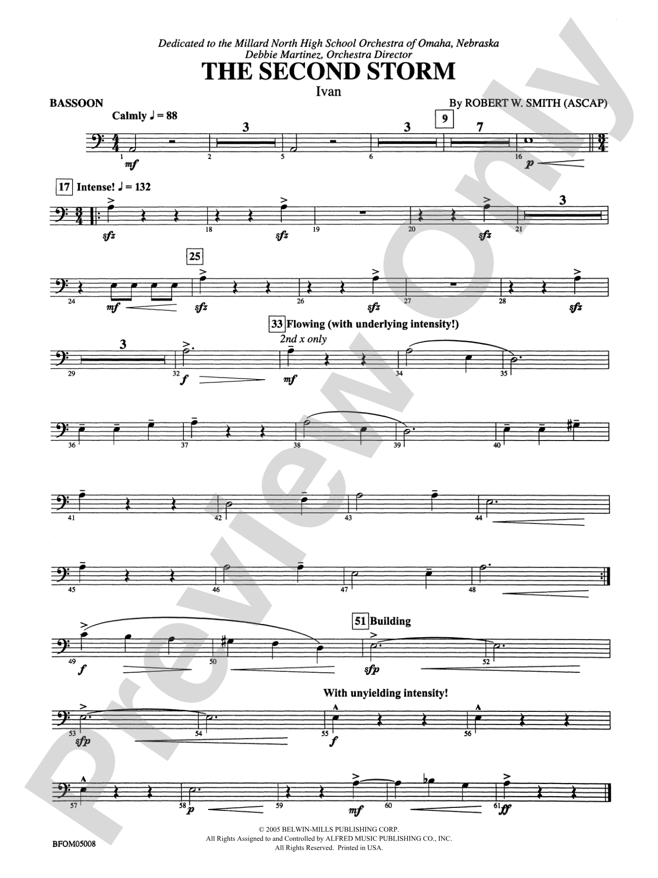 The Second Storm (Ivan): Bassoon