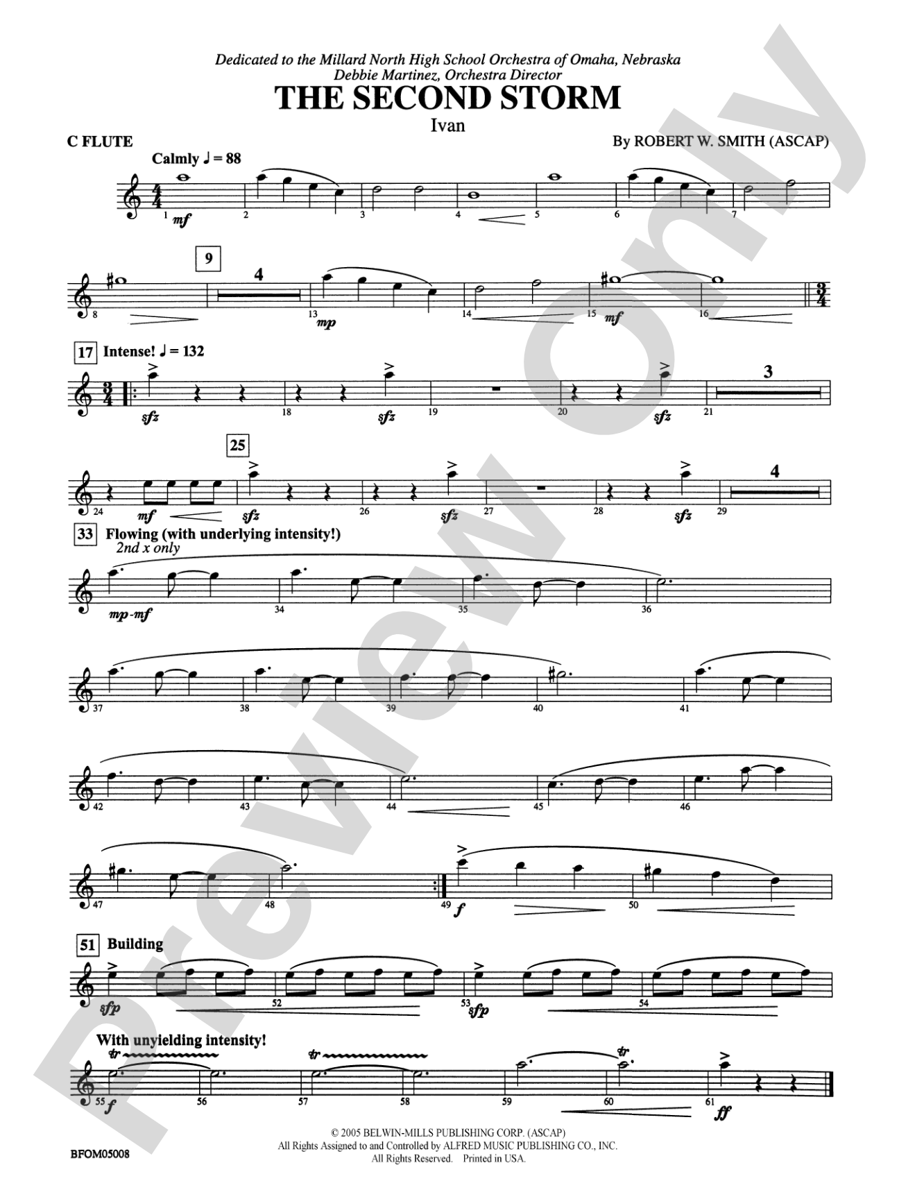 The Second Storm (Ivan): Flute