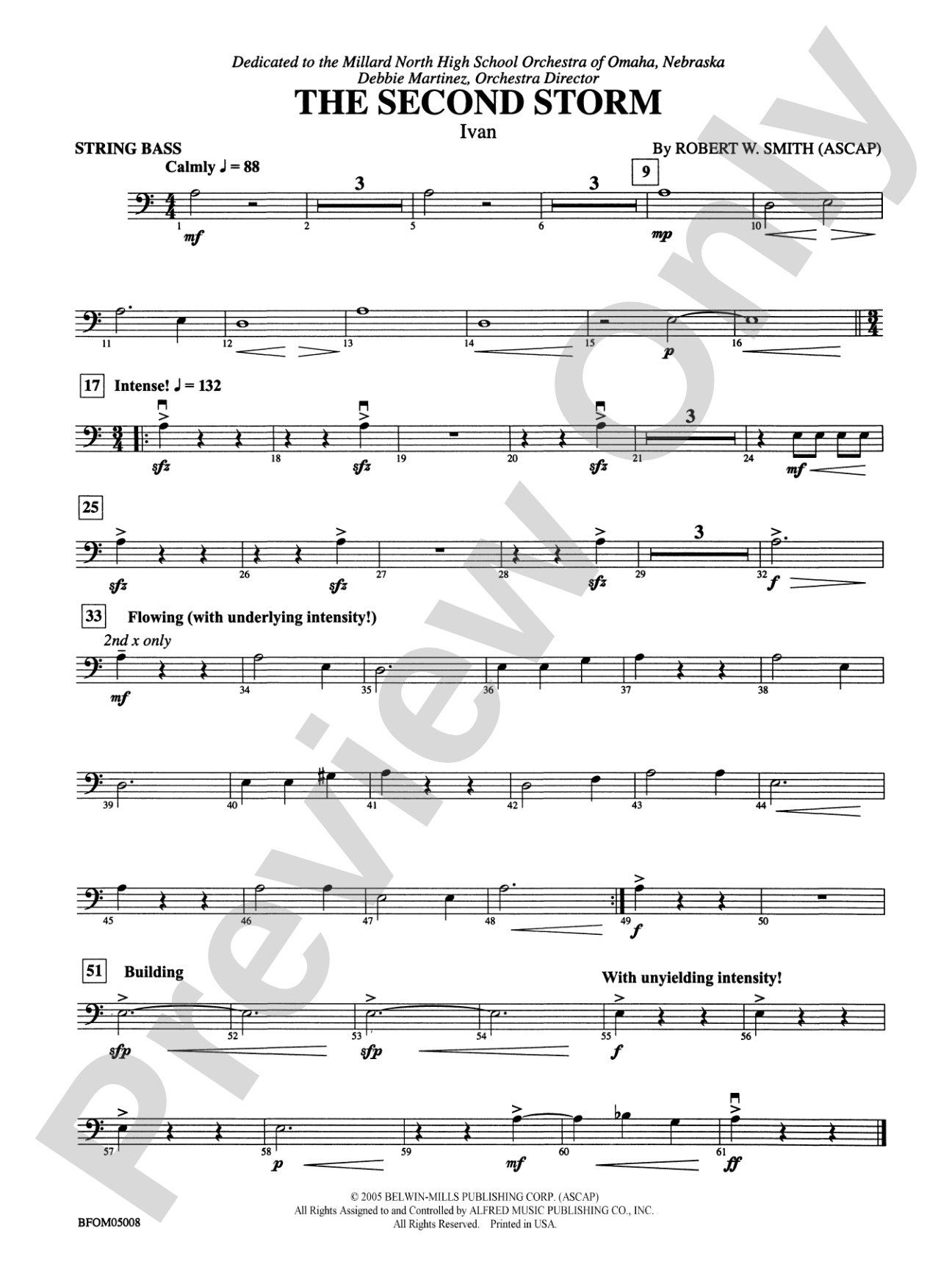 The Second Storm (Ivan): String Bass