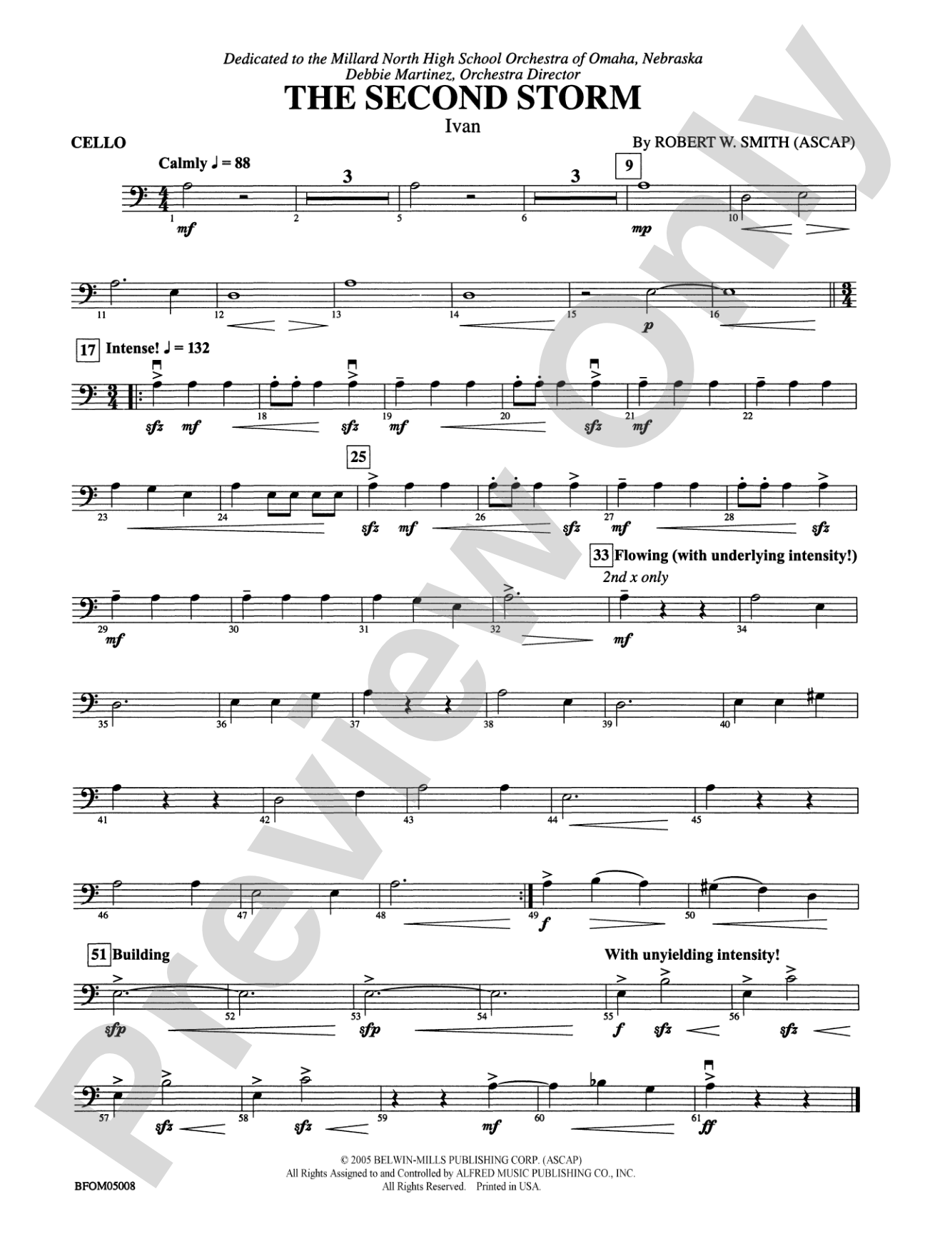 The Second Storm (Ivan): Cello