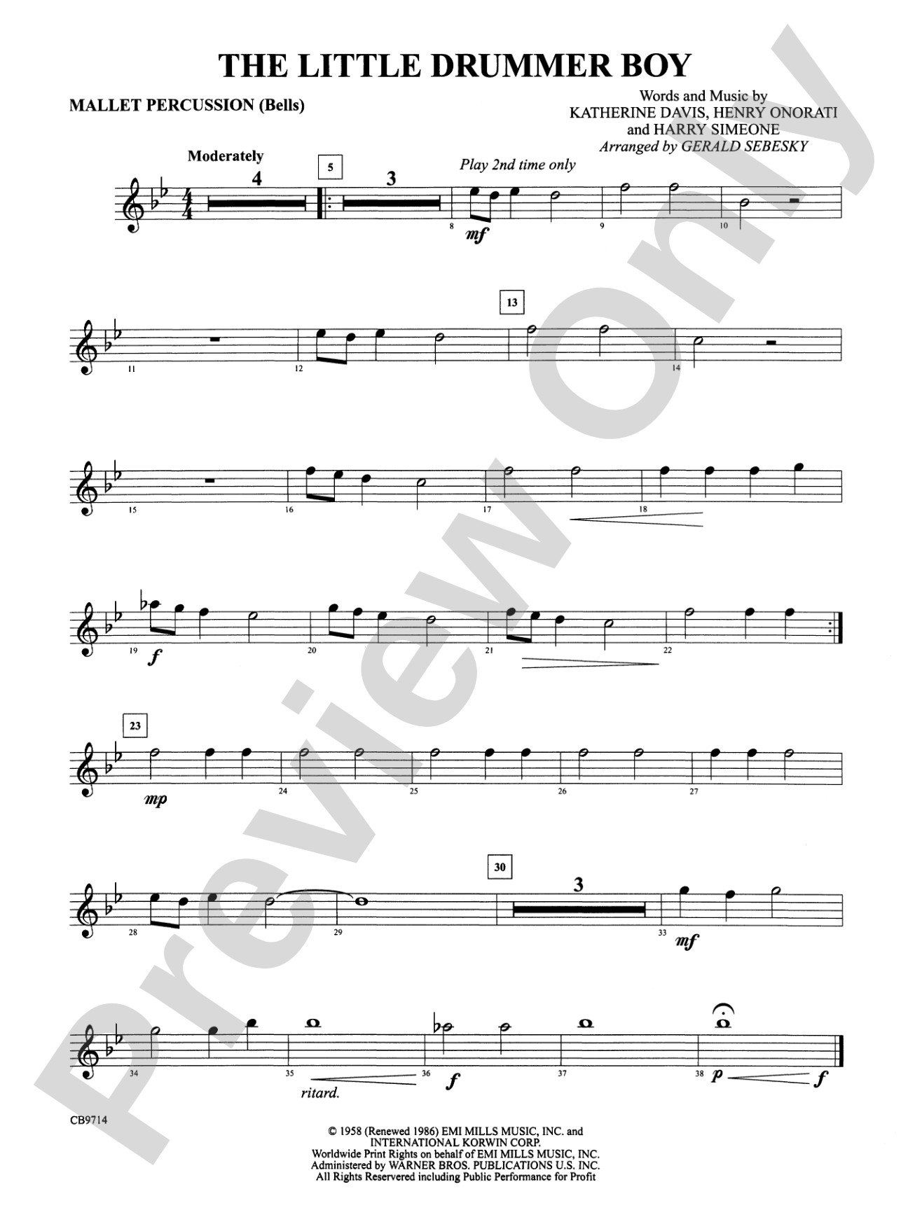 The Little Drummer Boy: Mallets