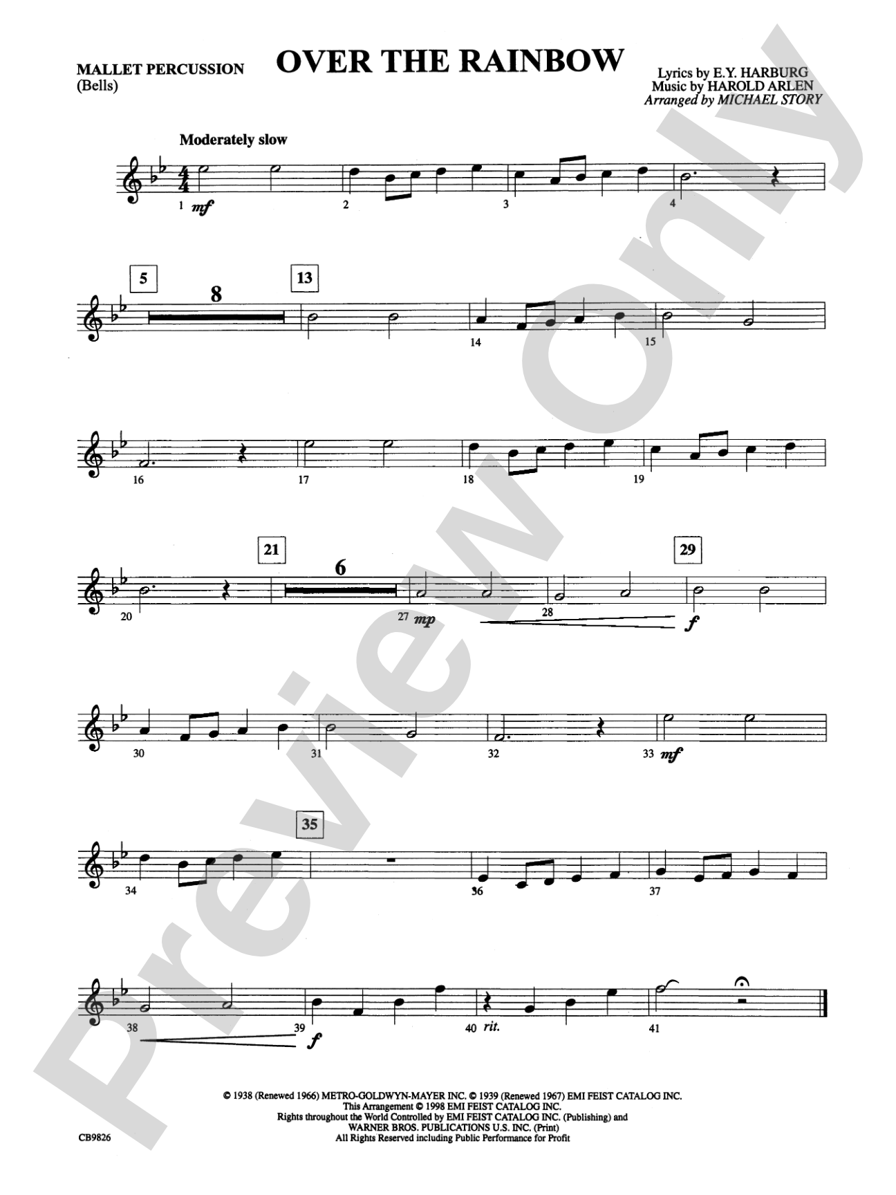 Over the Rainbow: Mallets