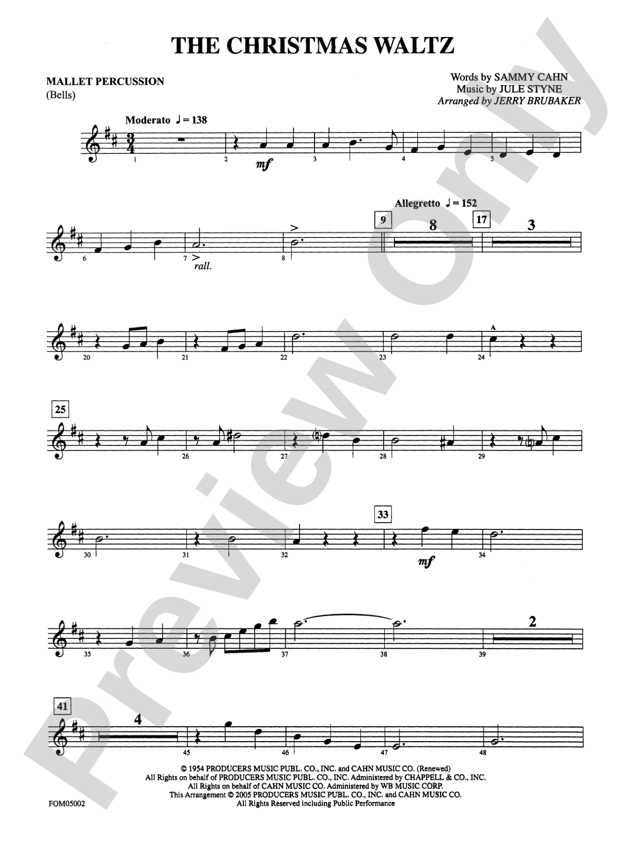 The Christmas Waltz: Mallets