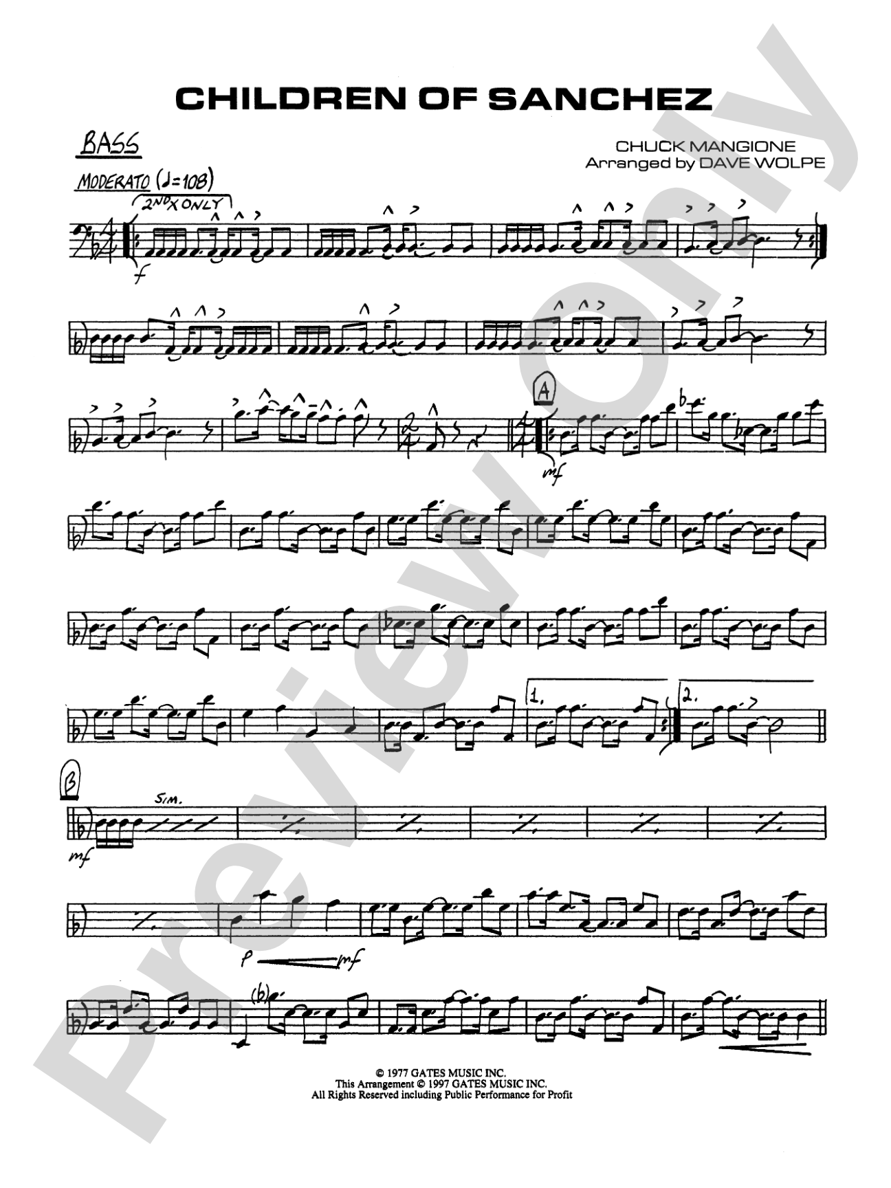 Children of Sanchez: String Bass