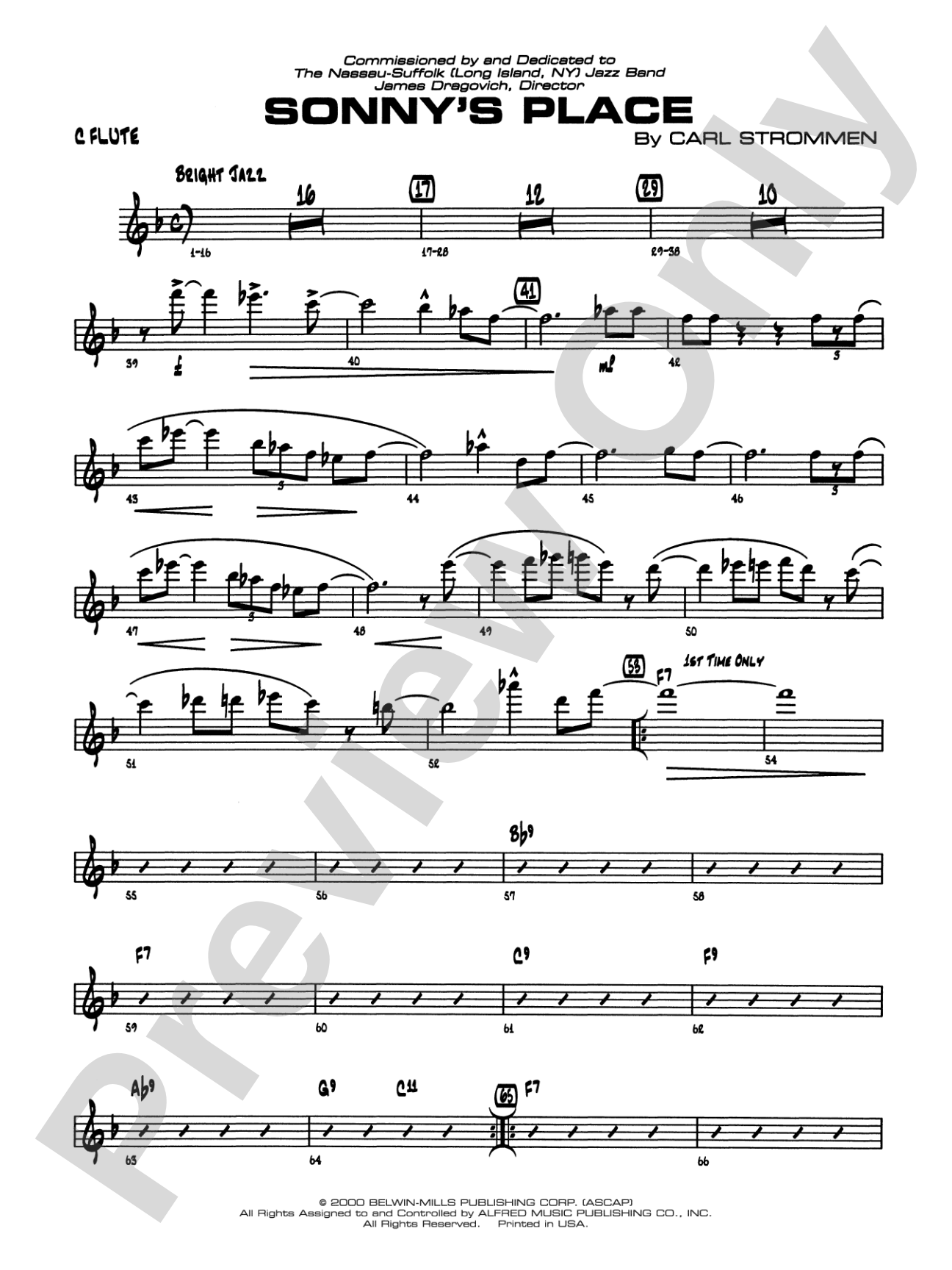 Sonny's Place: Flute