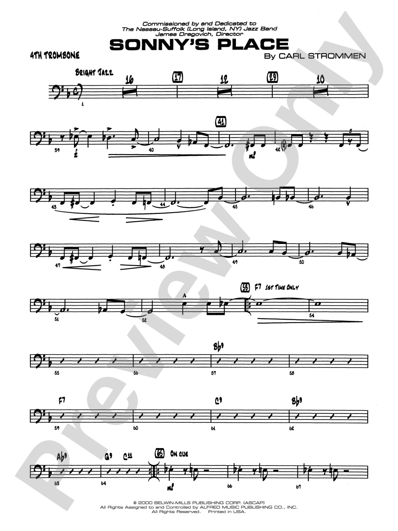 Sonny's Place: 4th Trombone