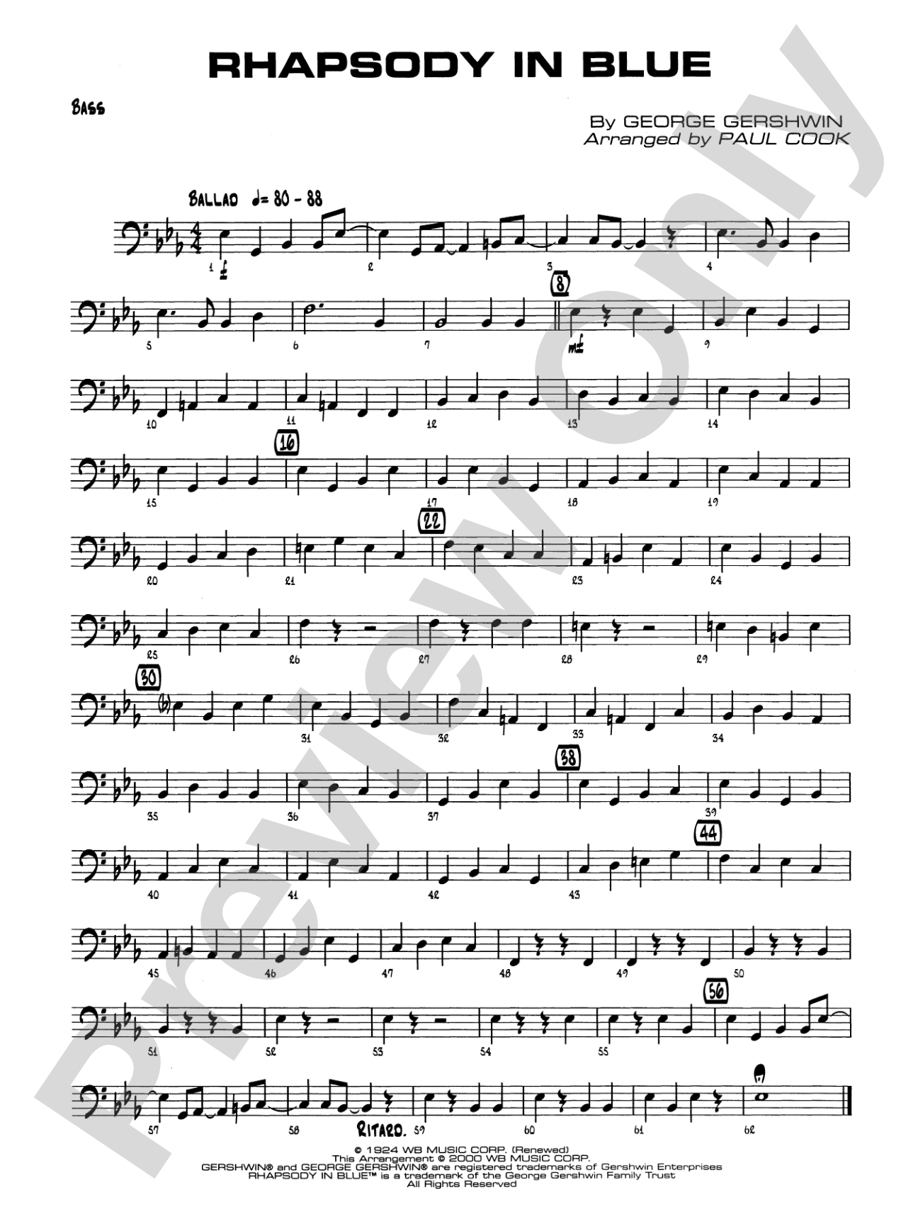Rhapsody in Blue: String Bass