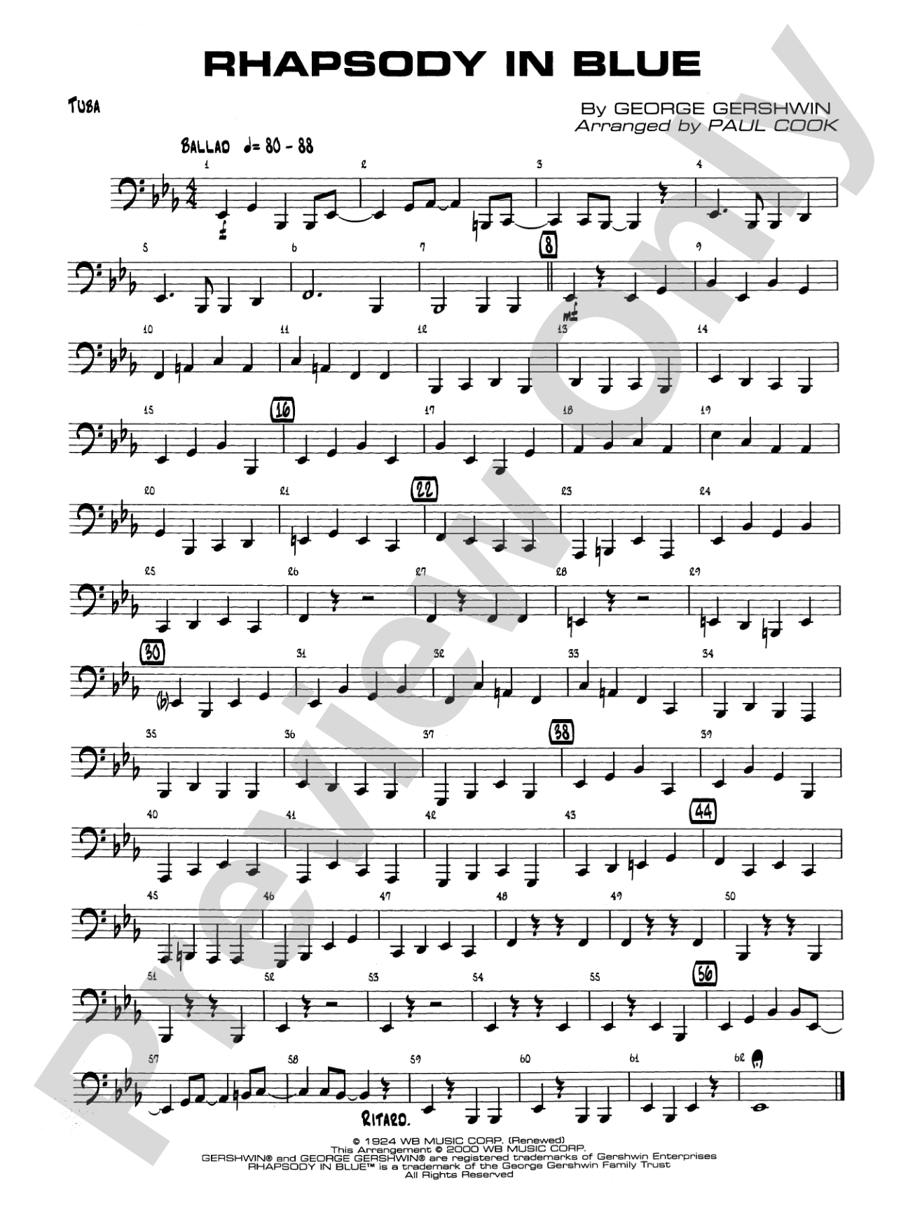 Rhapsody in Blue: Tuba
