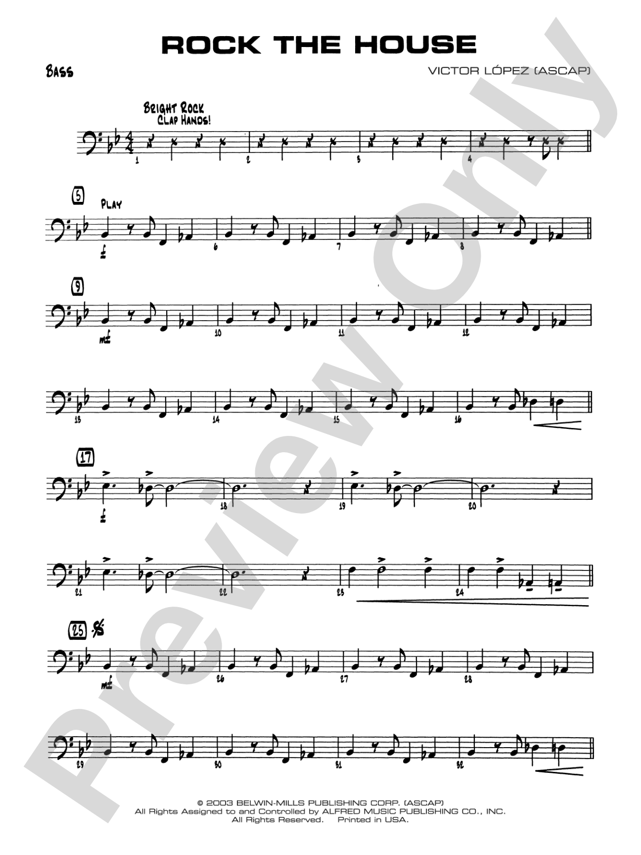 Rock the House: String Bass