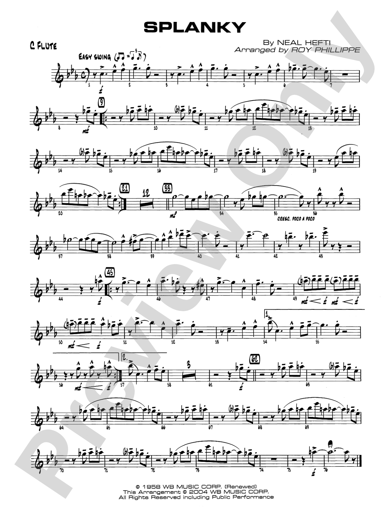 Splanky: Flute