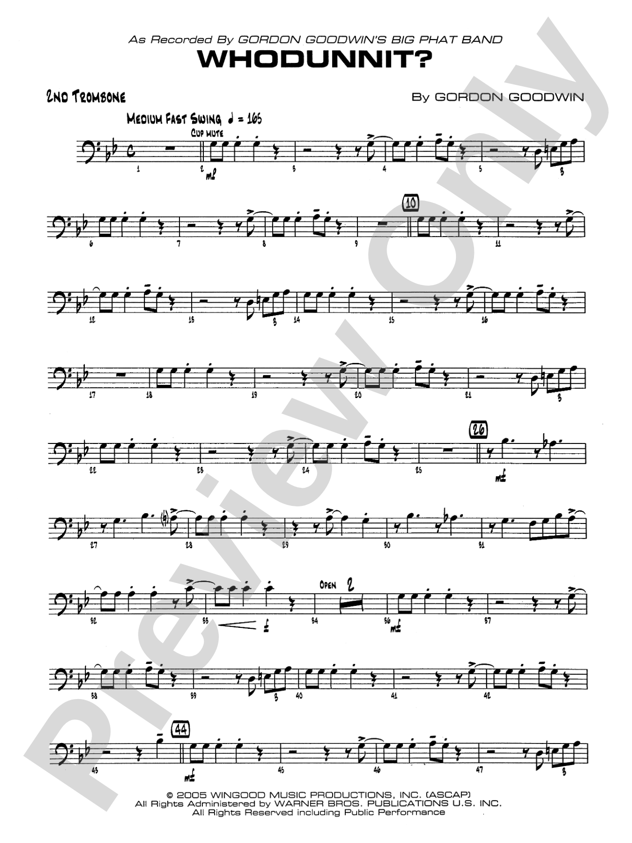 Whodunnit?: 2nd Trombone