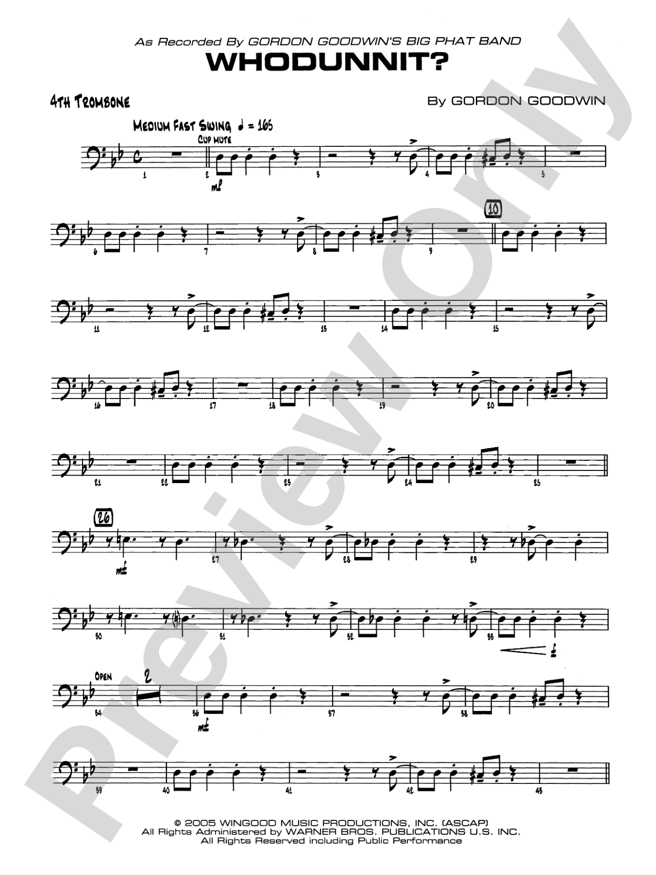 Whodunnit?: 4th Trombone