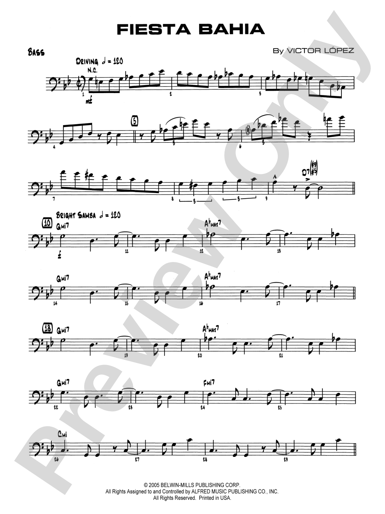 Fiesta Bahia: String Bass