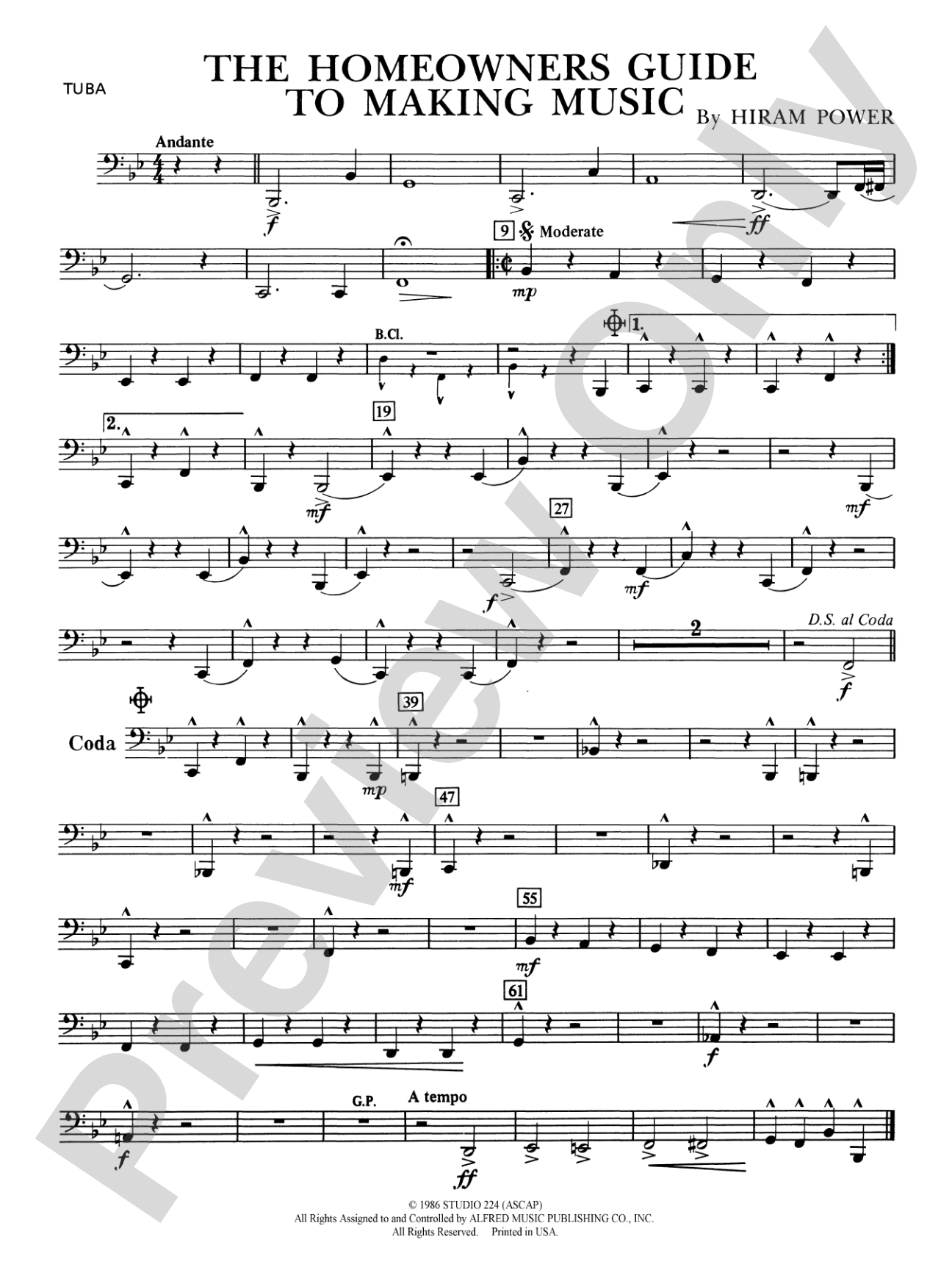 The Homeowners Guide to Making Music: Tuba