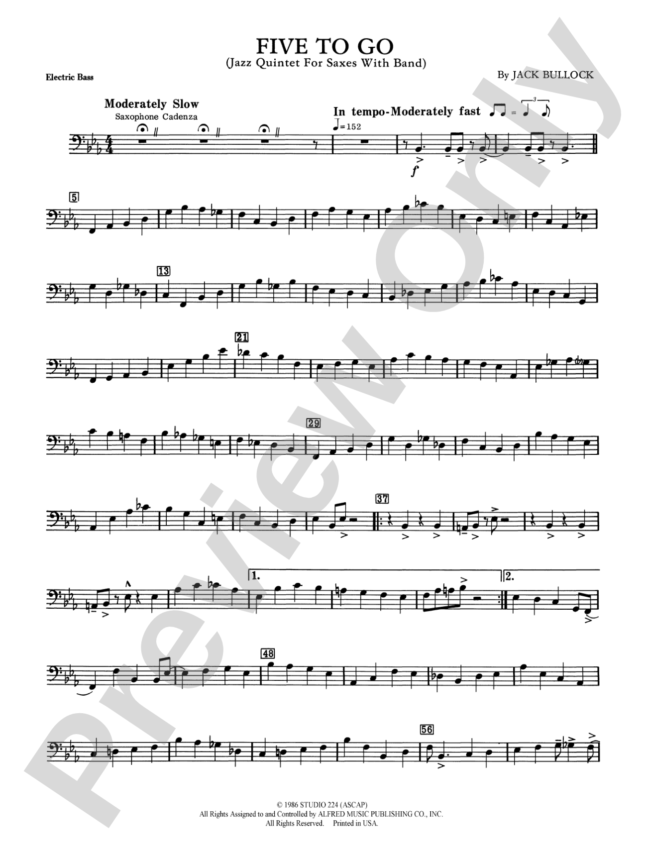 Five to Go: String Bass