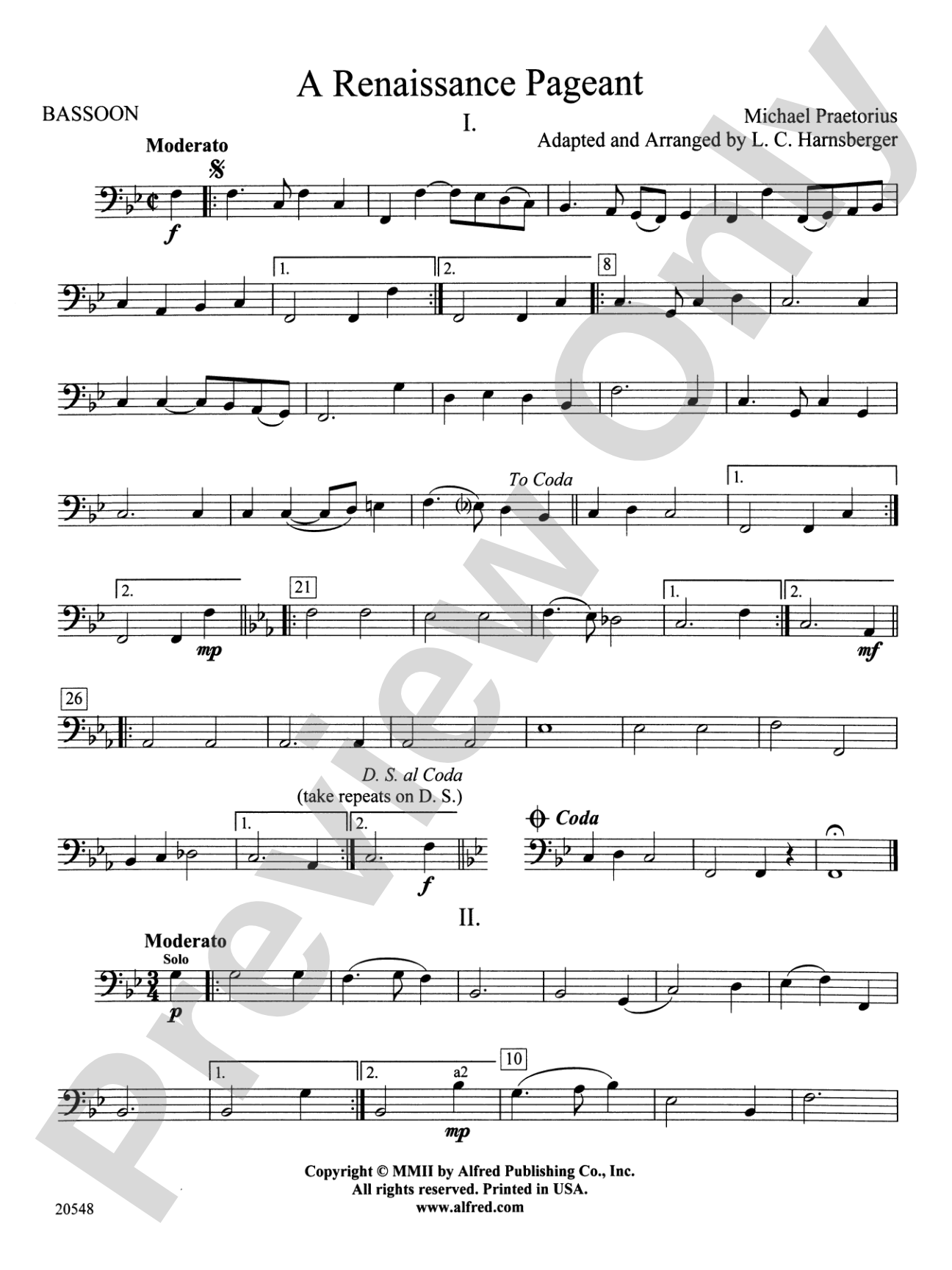 A Renaissance Pageant: Bassoon