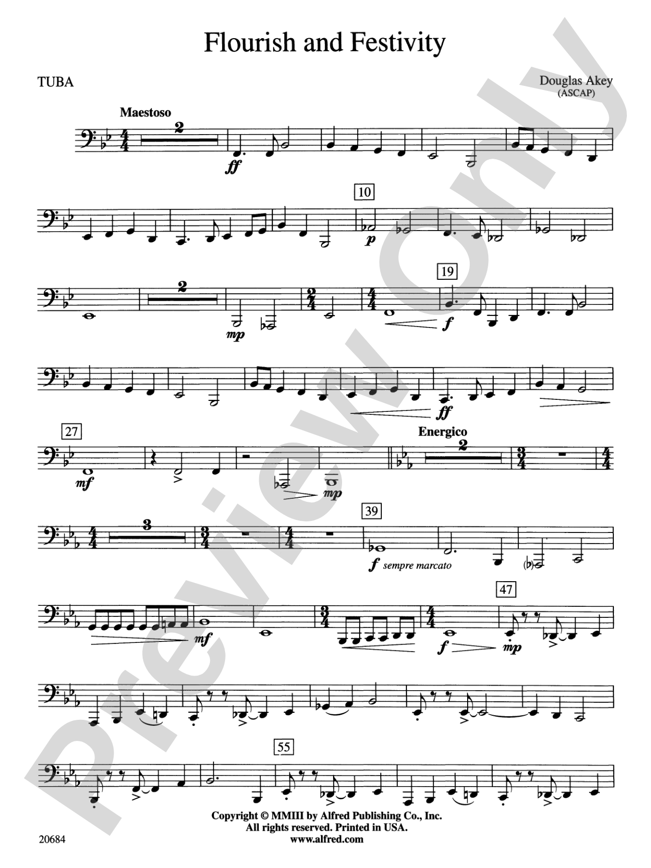 Flourish & Festivity: Tuba
