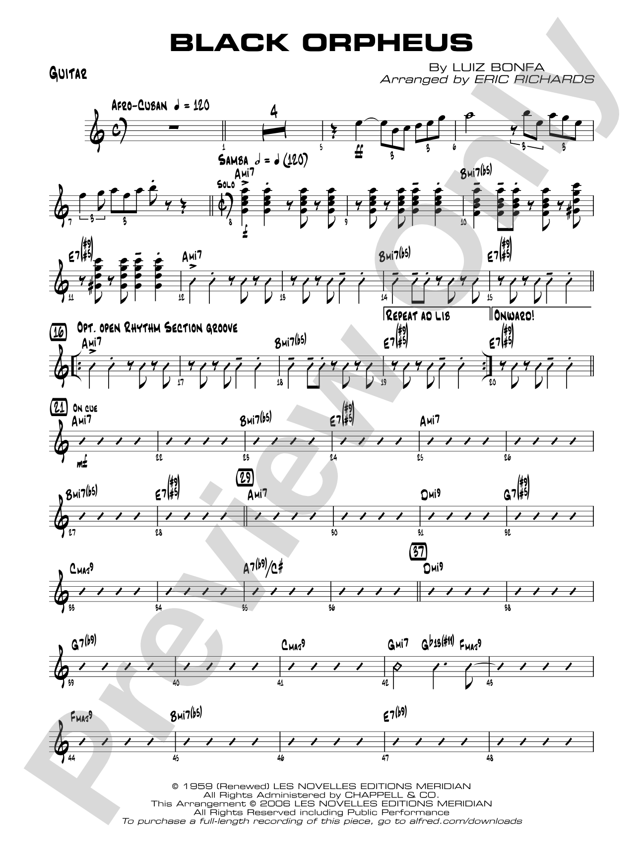 Black Orpheus: Guitar