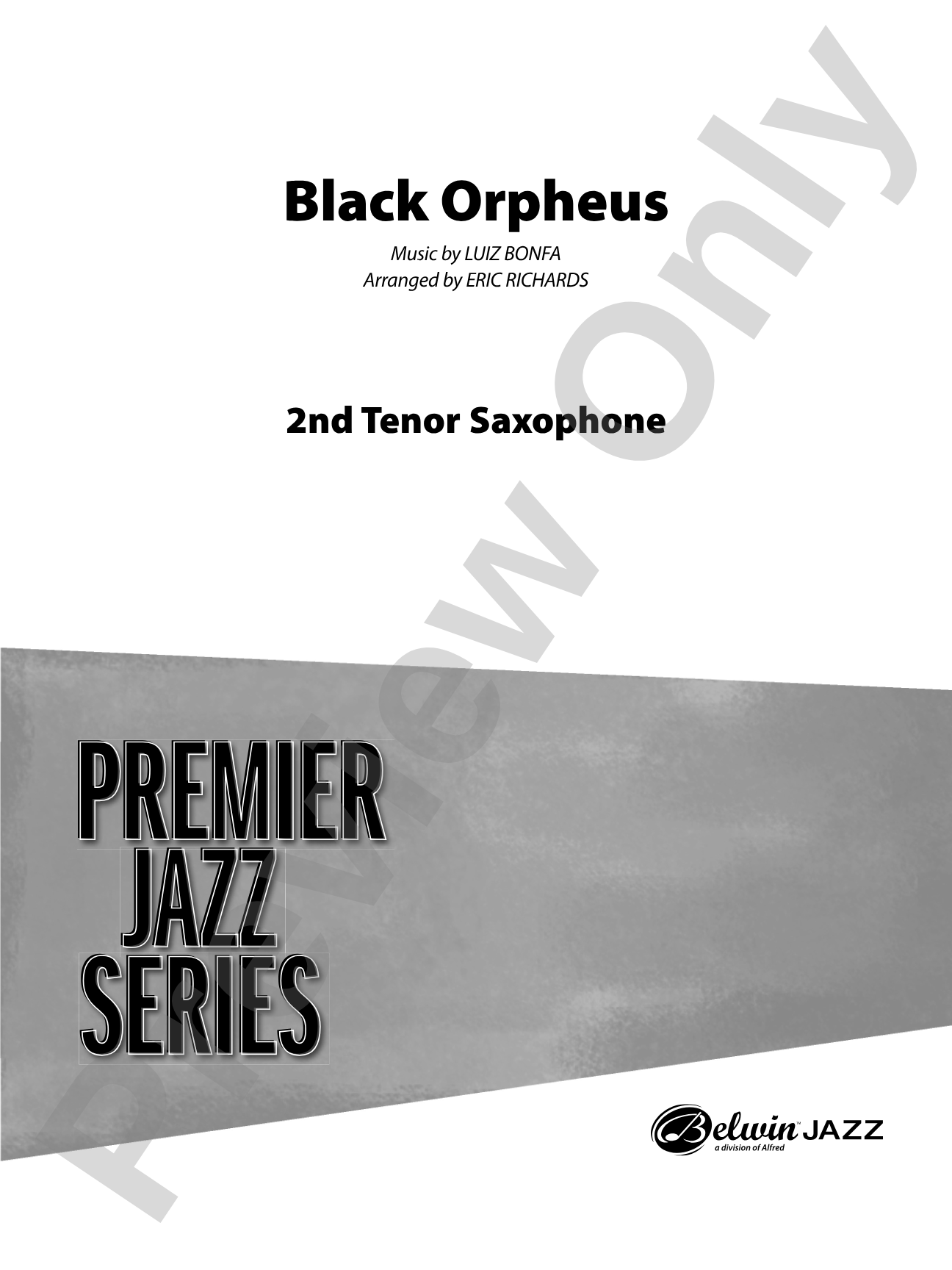 Black Orpheus: 2nd B-flat Tenor Saxophone
