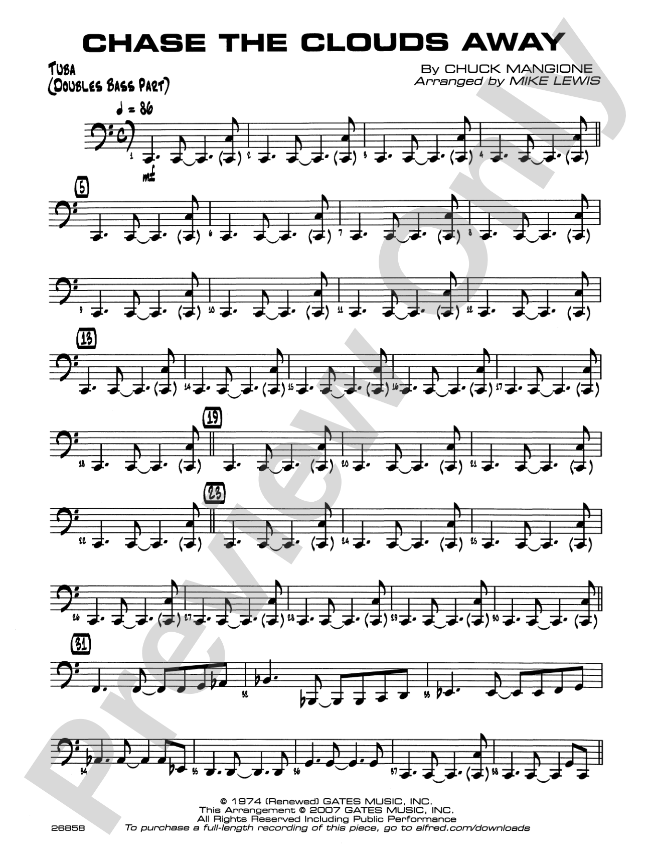 Chase the Clouds Away: Tuba