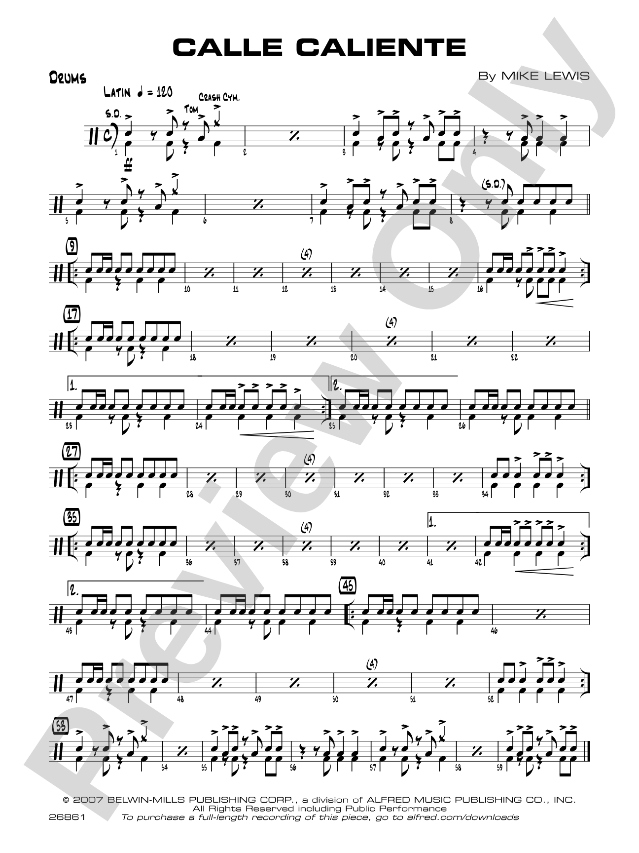 Calle Caliente: Drums