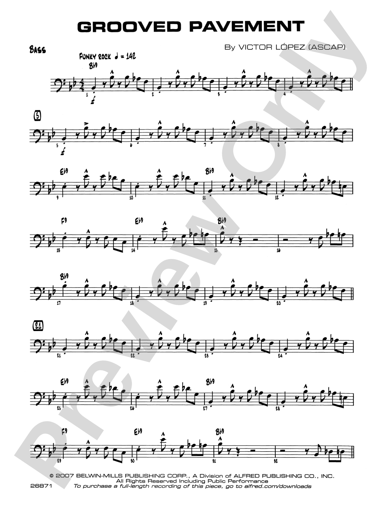 Grooved Pavement: String Bass
