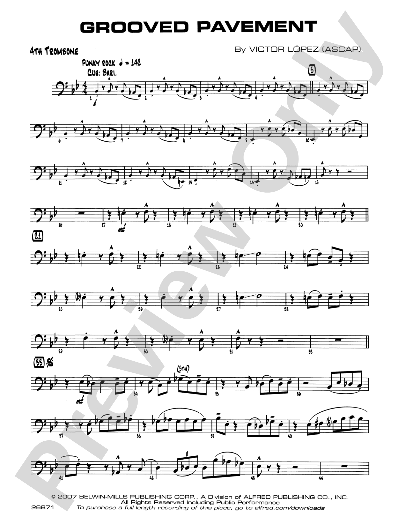 Grooved Pavement: 4th Trombone