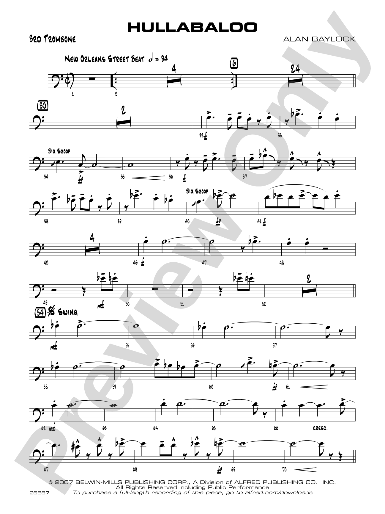 Hullabaloo: 3rd Trombone
