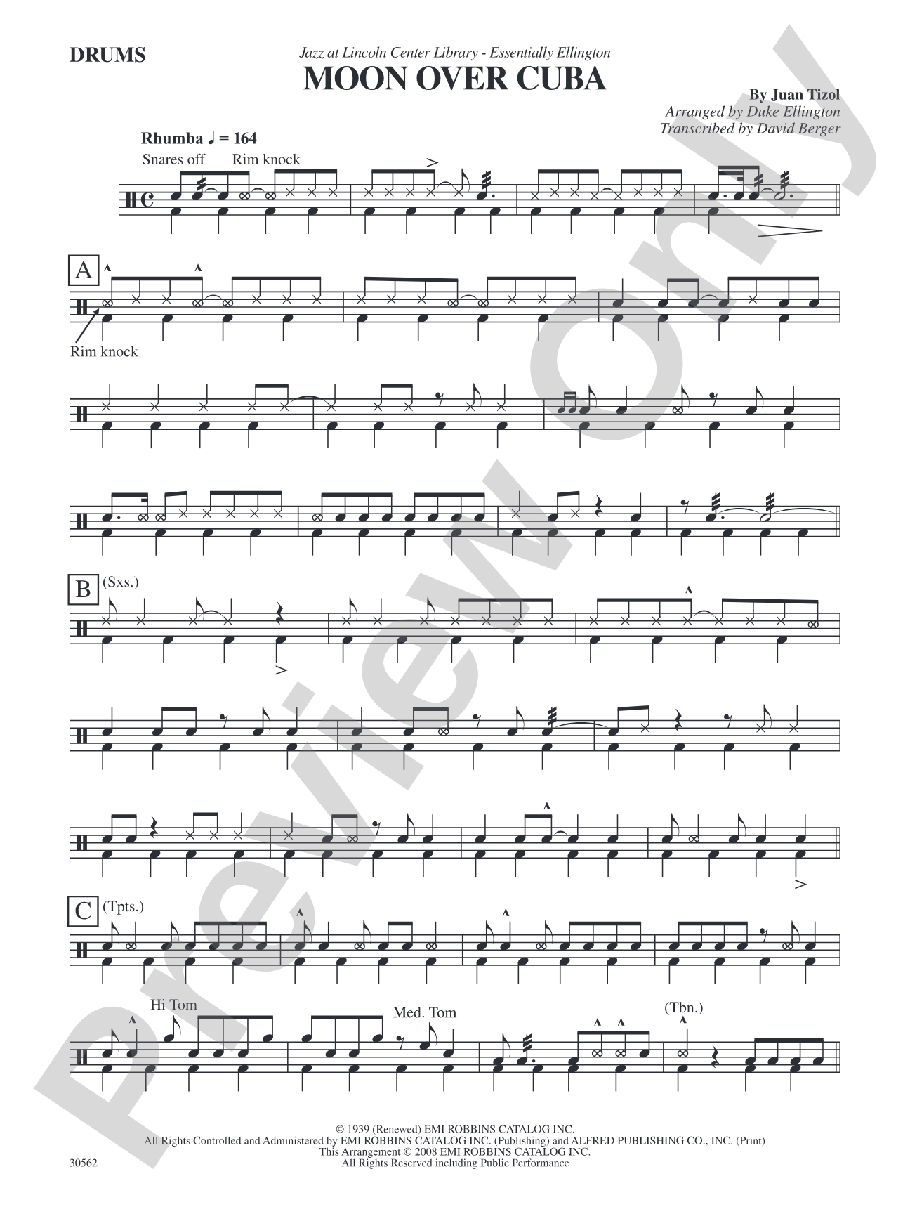 Moon over Cuba: Drums